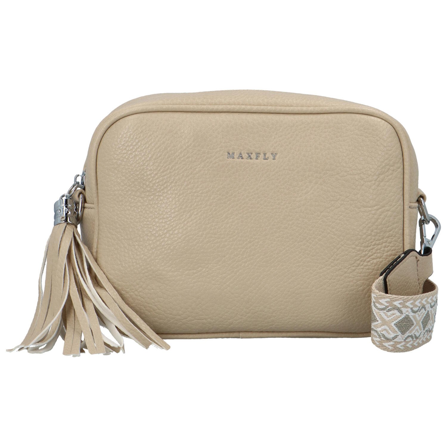 Dámská crossbody kabelka béžová - MaxFly Nuranna