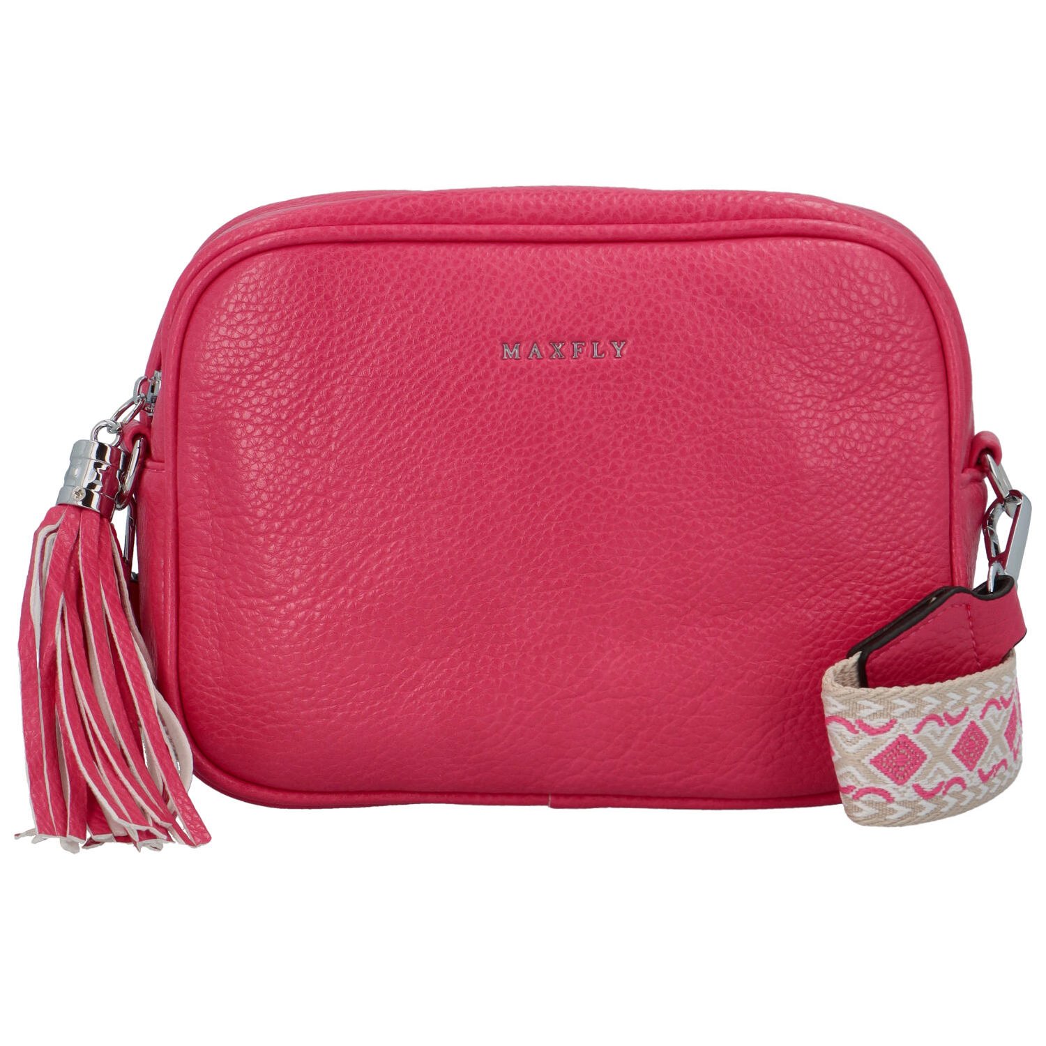 Dámská crossbody kabelka fuchsiová - MaxFly Nuranna