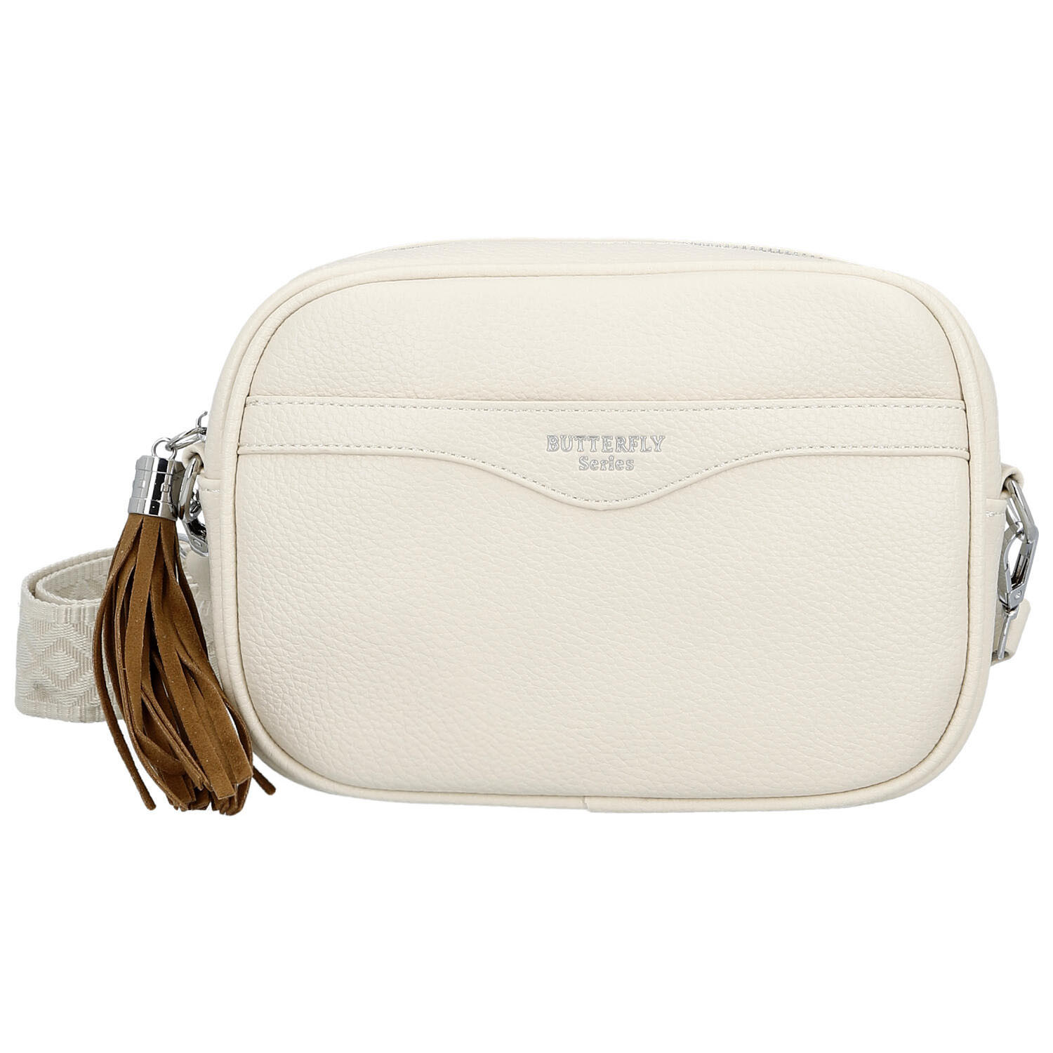 Dámská crossbody kabelky světle béžová - Firenze Milia