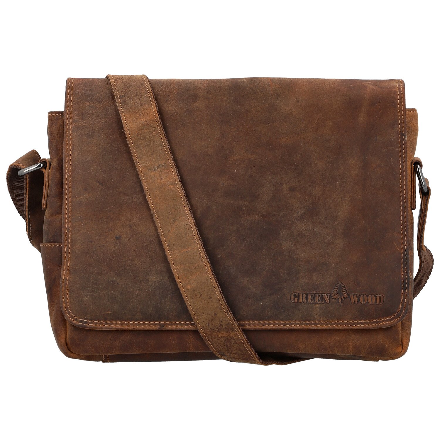 Pánská kožená taška camel - Greenwood Jordy