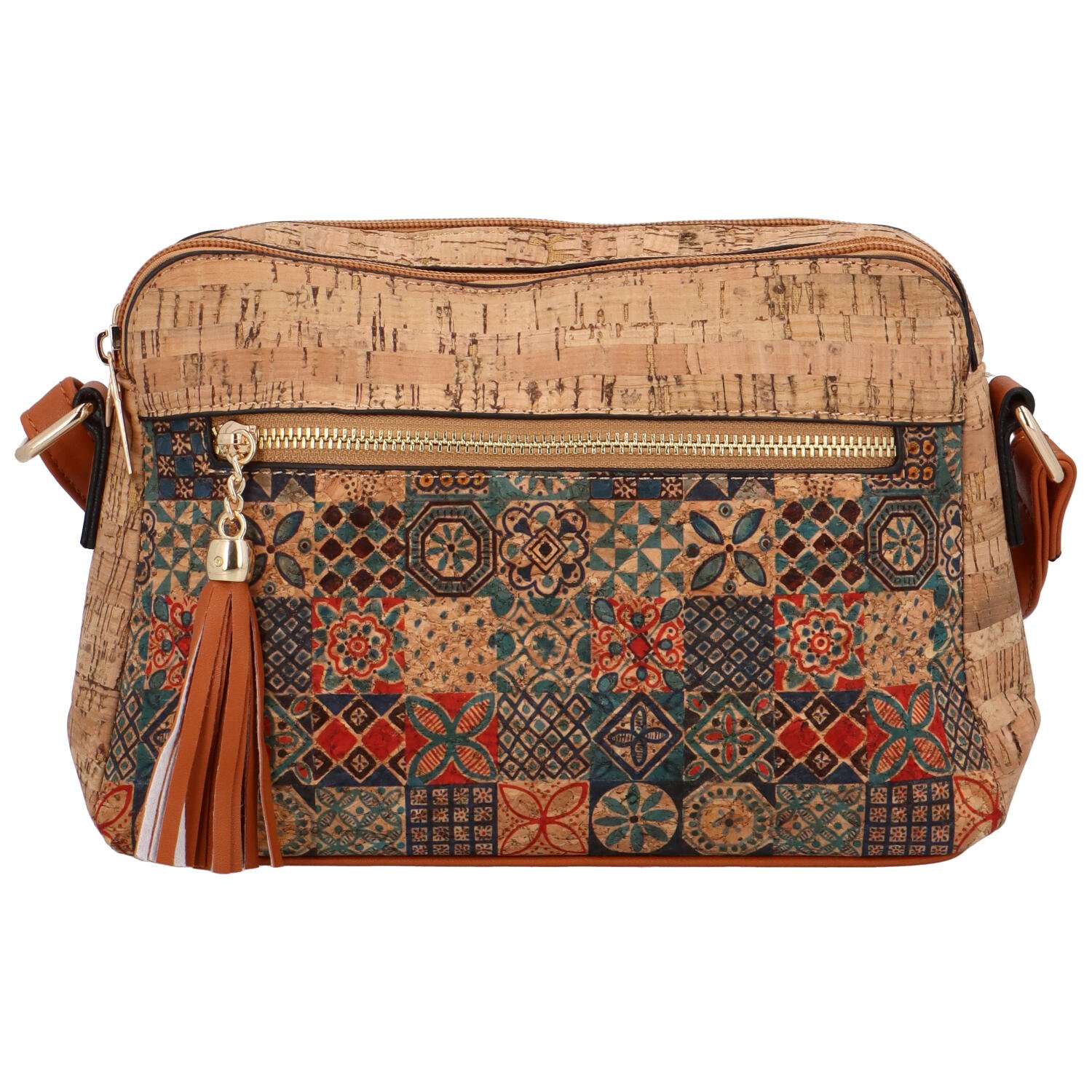 Dámská crossbody kabelka tyrkysová - Firenze Lolika