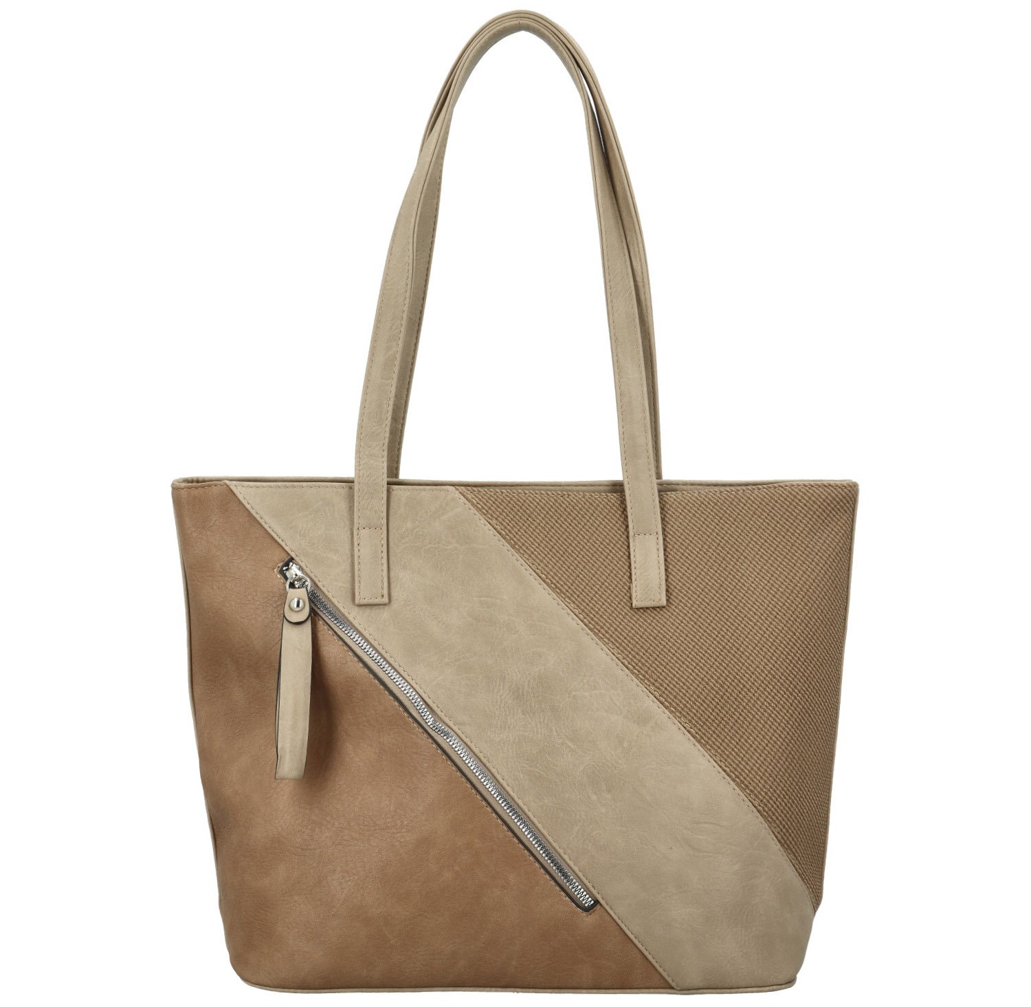 Dámská kabelka na rameno khaki - Firenze Valdema