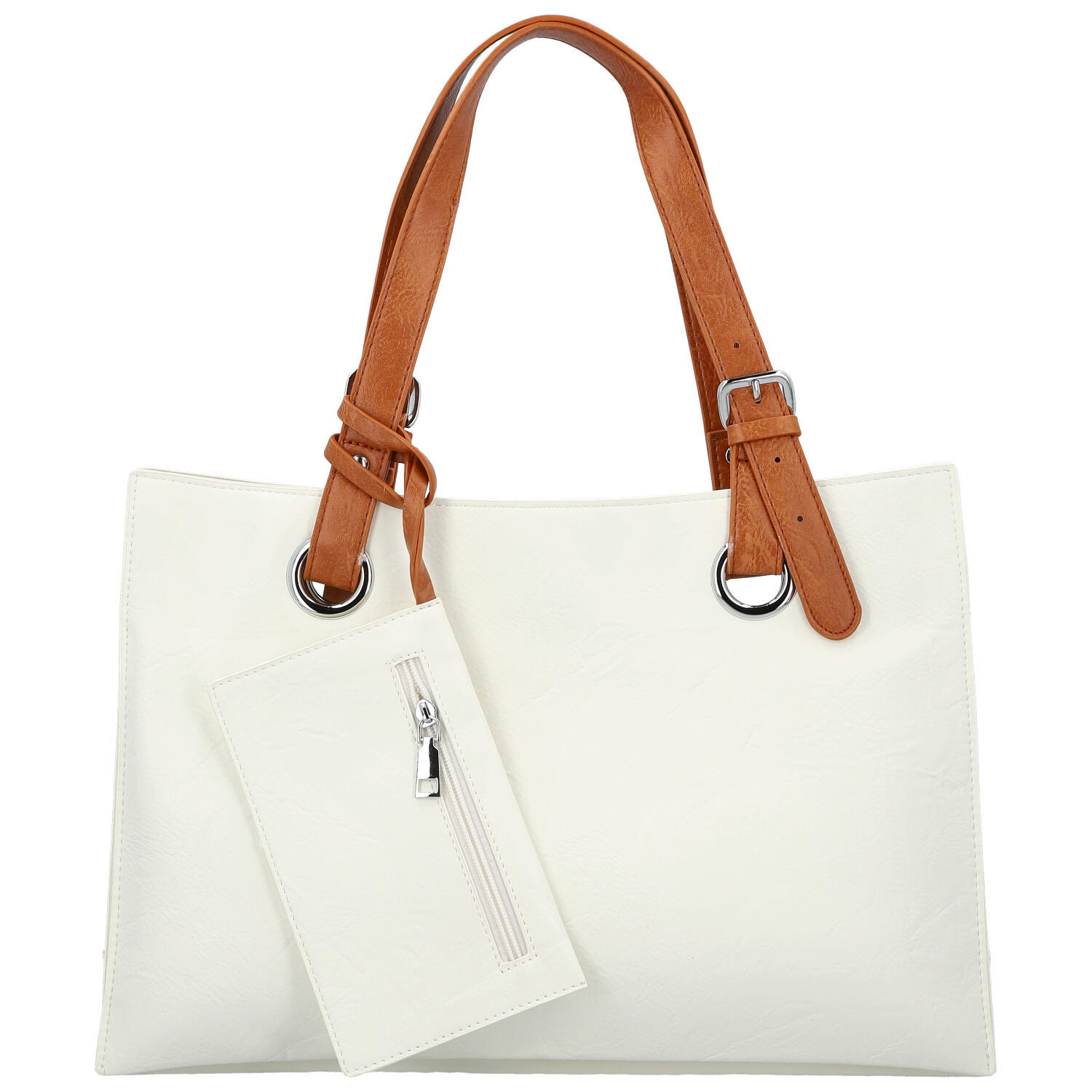 Dámská kabelka přes rameno bílá - Firenze Melisa