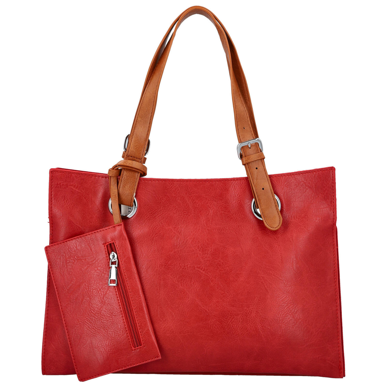 Dámská kabelka přes rameno červená - Firenze Melisa