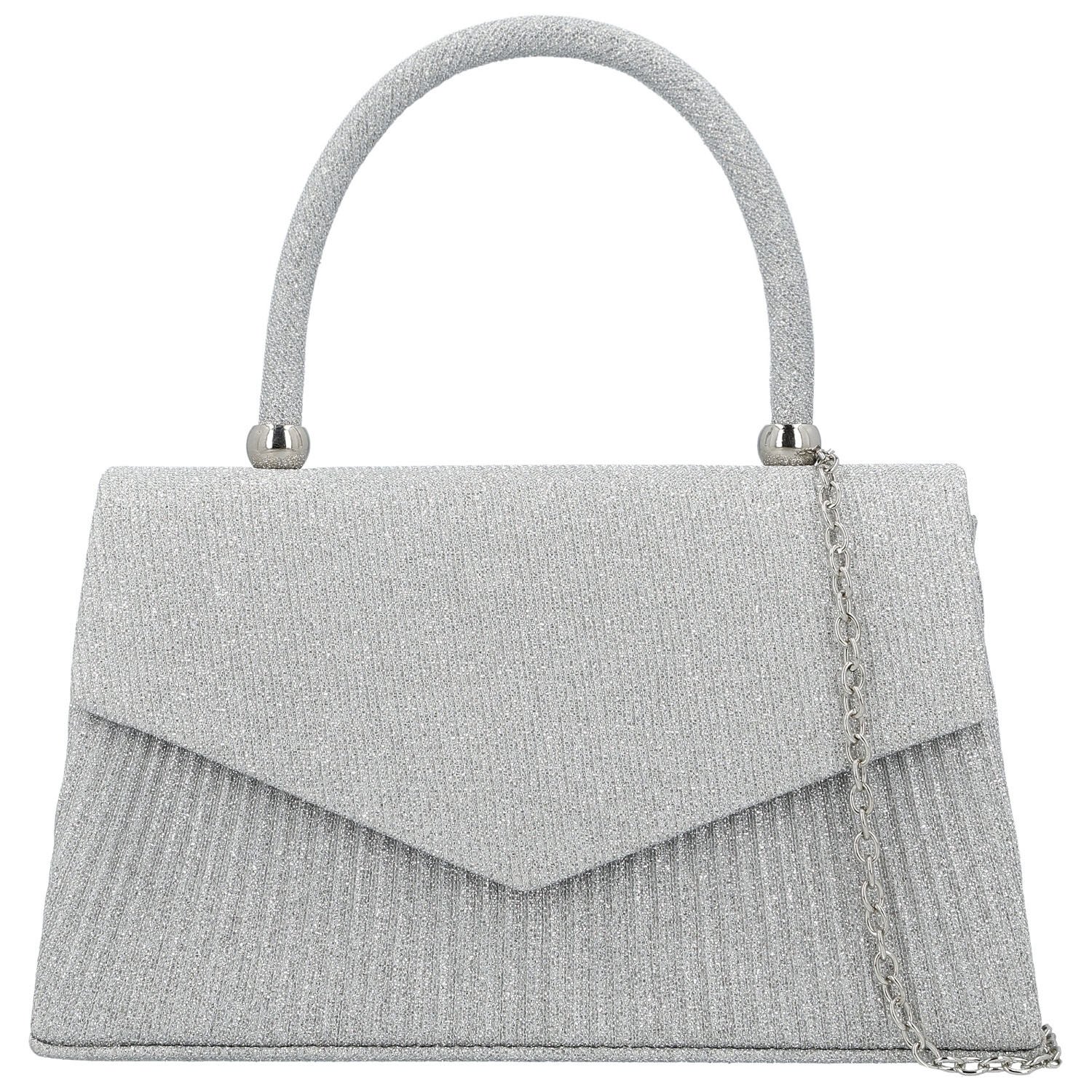 Dámské psaníčko stříbrné - Michelle Moon Leela