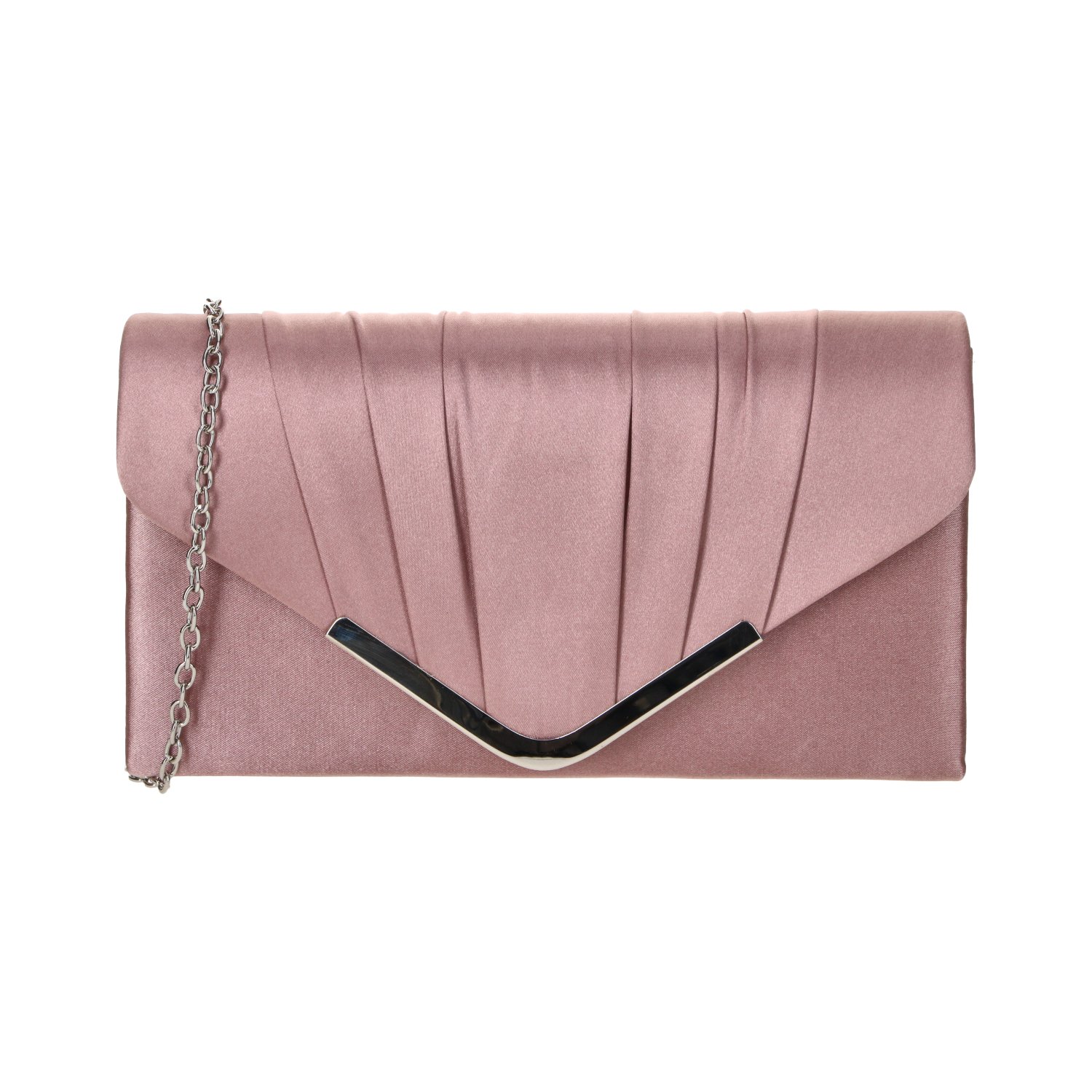 Dámské psaníčko pudrově růžové - Michelle Moon Leontina