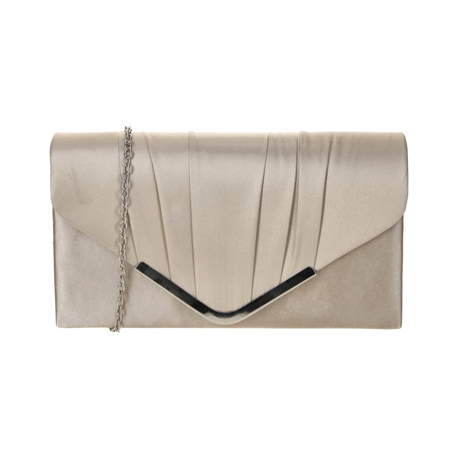 Dámské psaníčko tmavě béžové - Michelle Moon Leontina