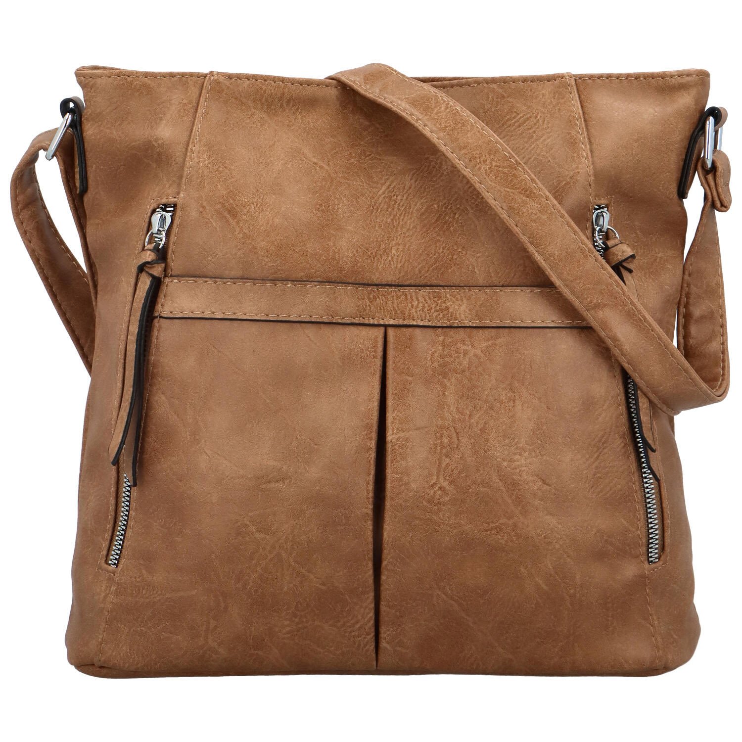 Dámská crossbody kabelka khaki - Firenze Sabell