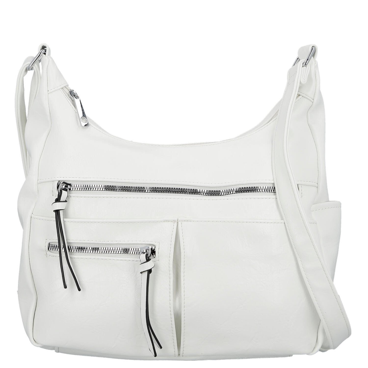 Dámská crossbody kabelka bílá - Firenze Kaisa