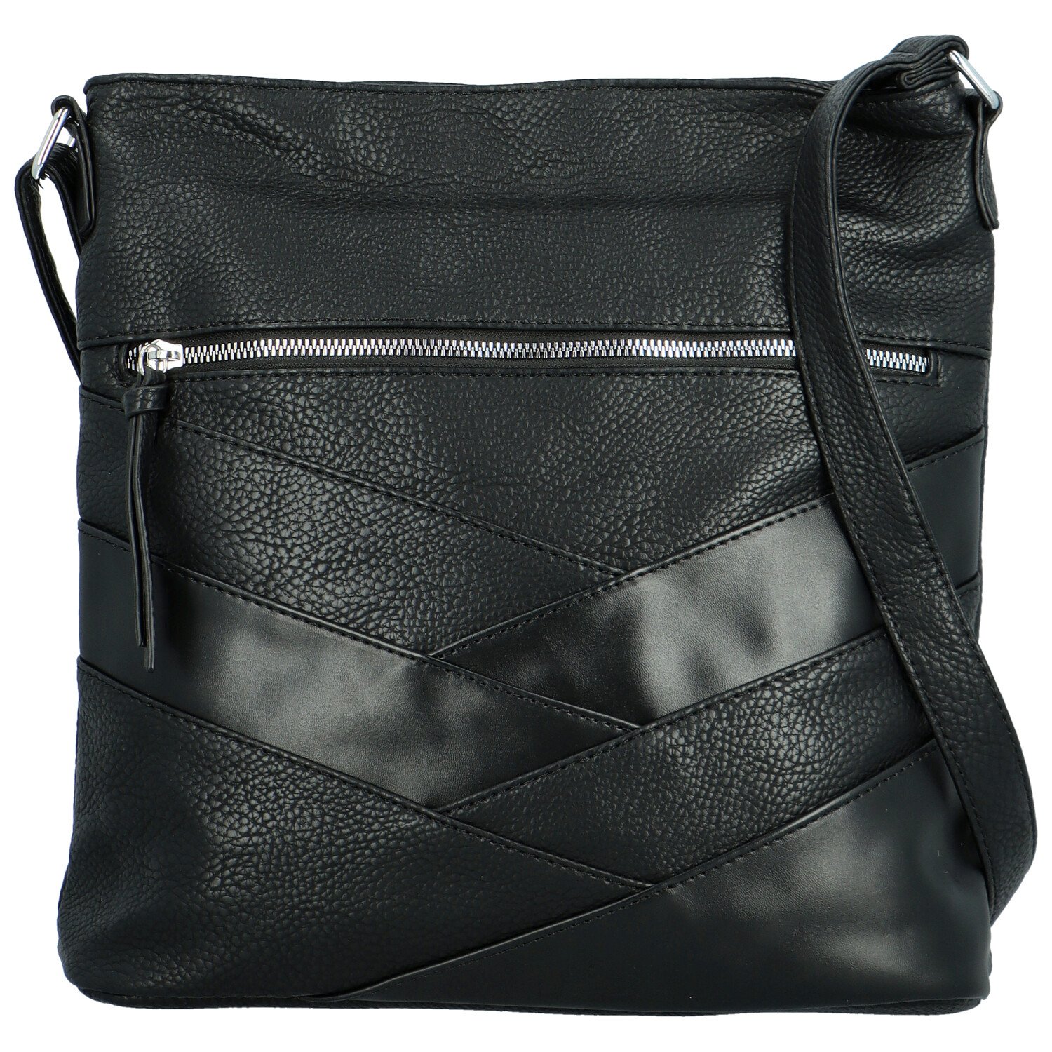 Dámská crossbody kabelka černá - Firenze Rune