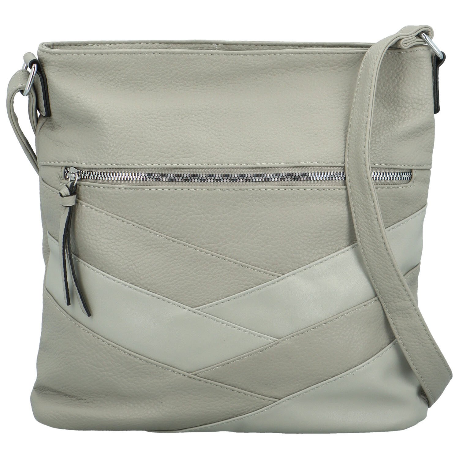 Dámská crossbody kabelka šedá - Firenze Rune