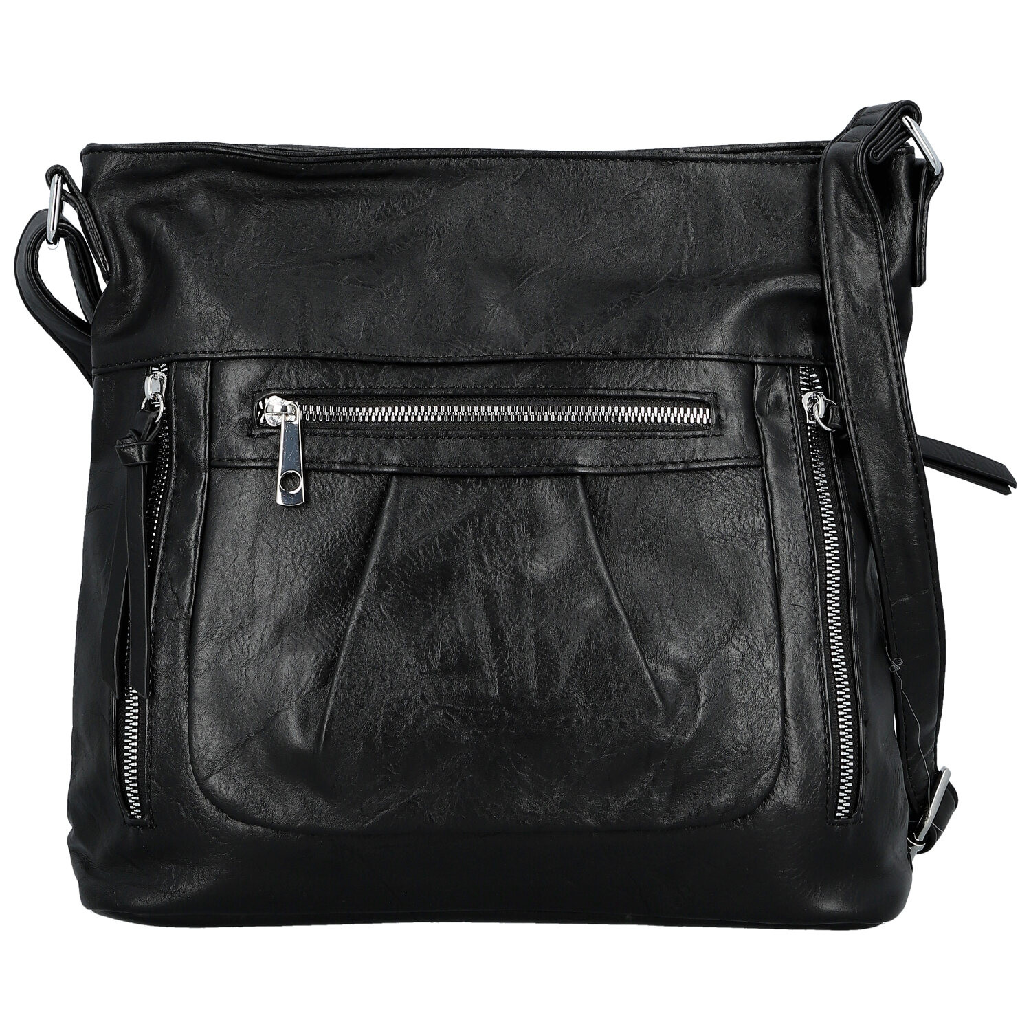 Dámská crossbody kabelka černá - Firenze Angelis