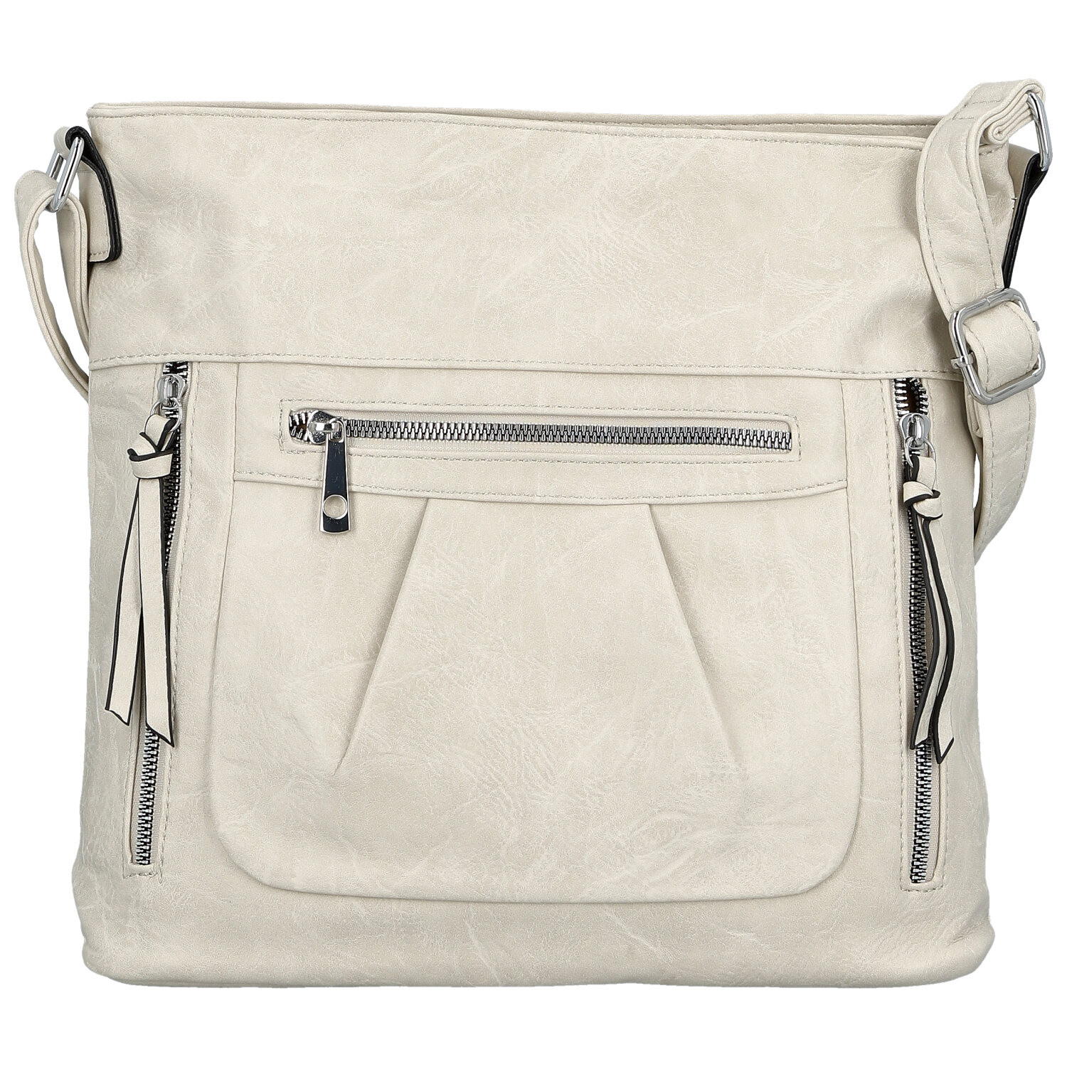 Dámská crossbody kabelka krémová - Firenze Angelis