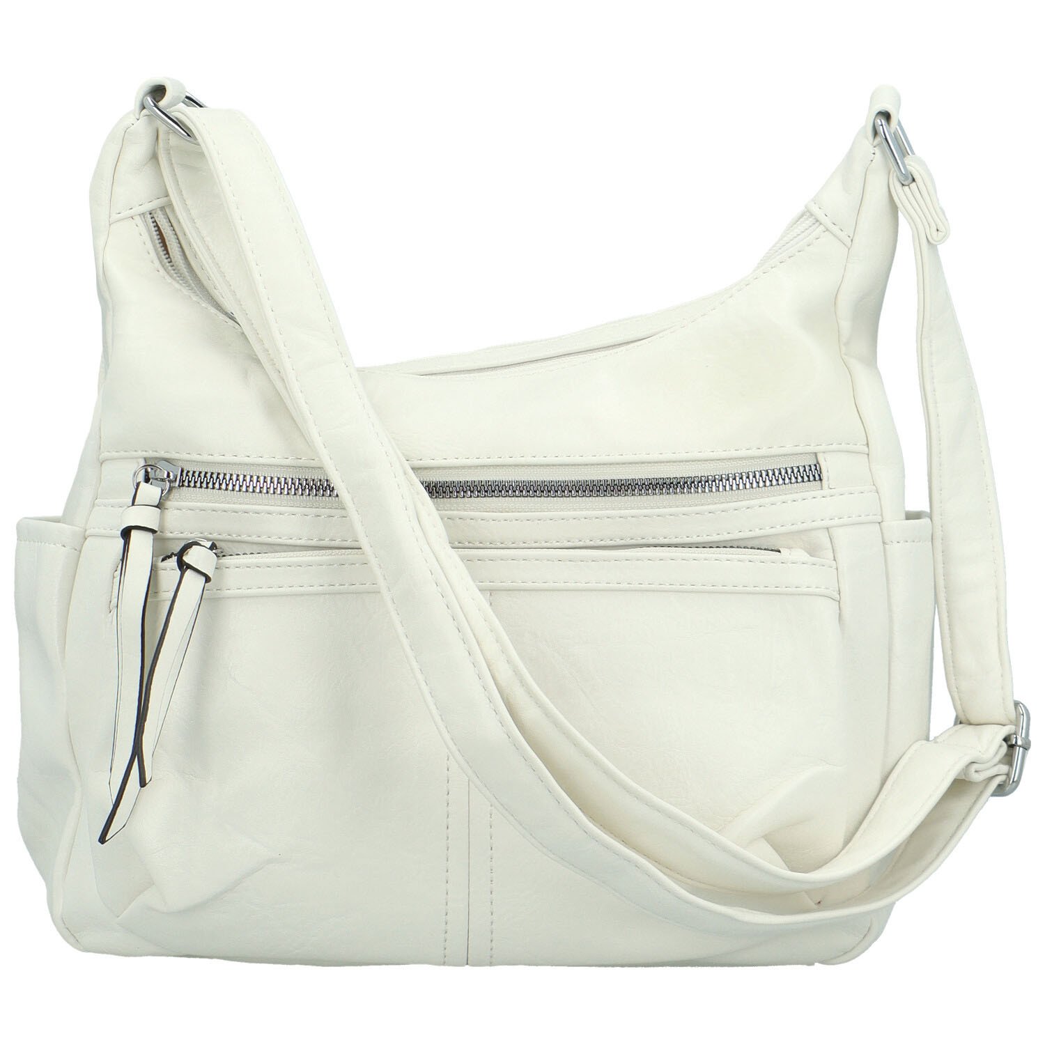 Dámská crossbody kabelka bílá - Firenze Fresia