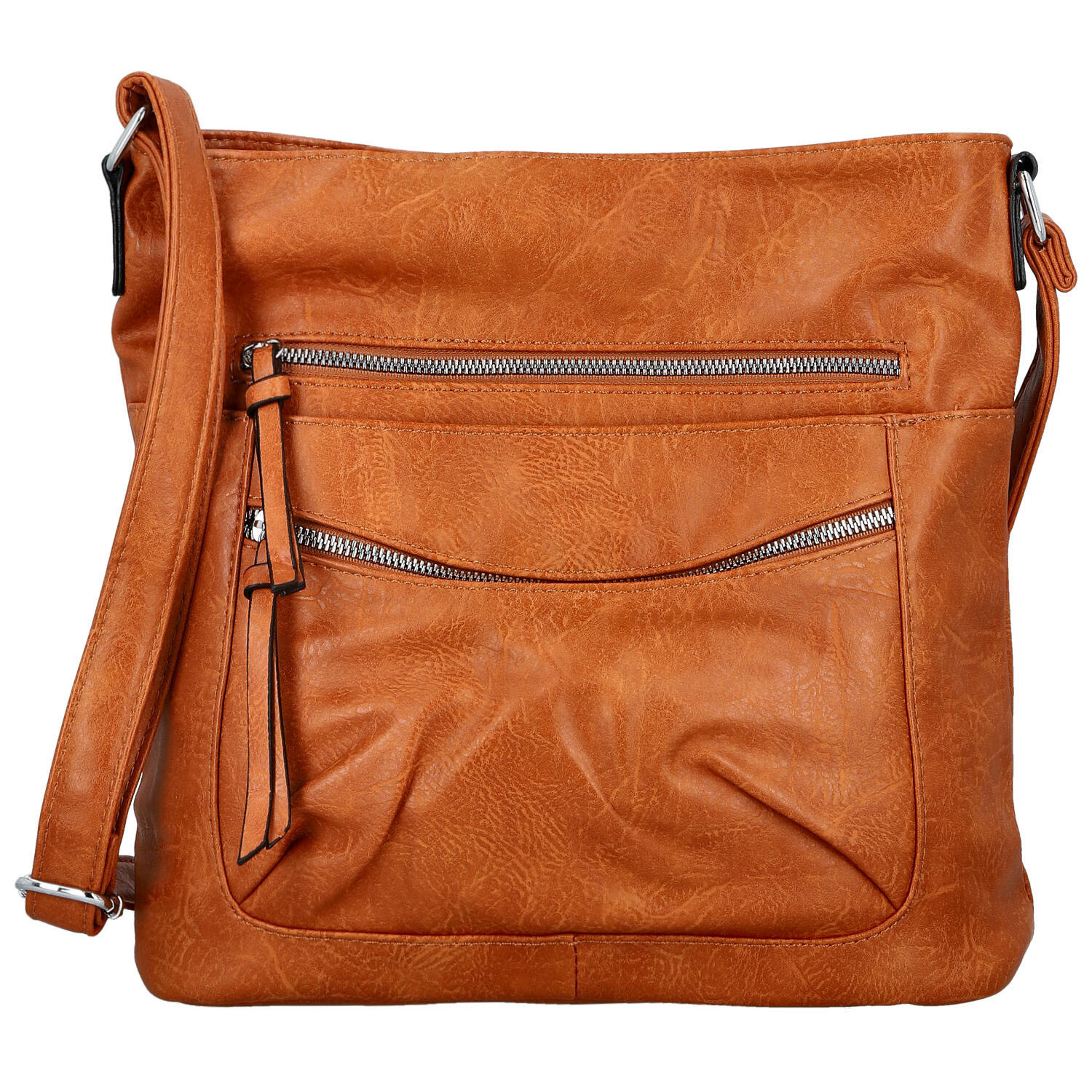 Dámská crossbody kabelka hnědá - Firenze Ganna