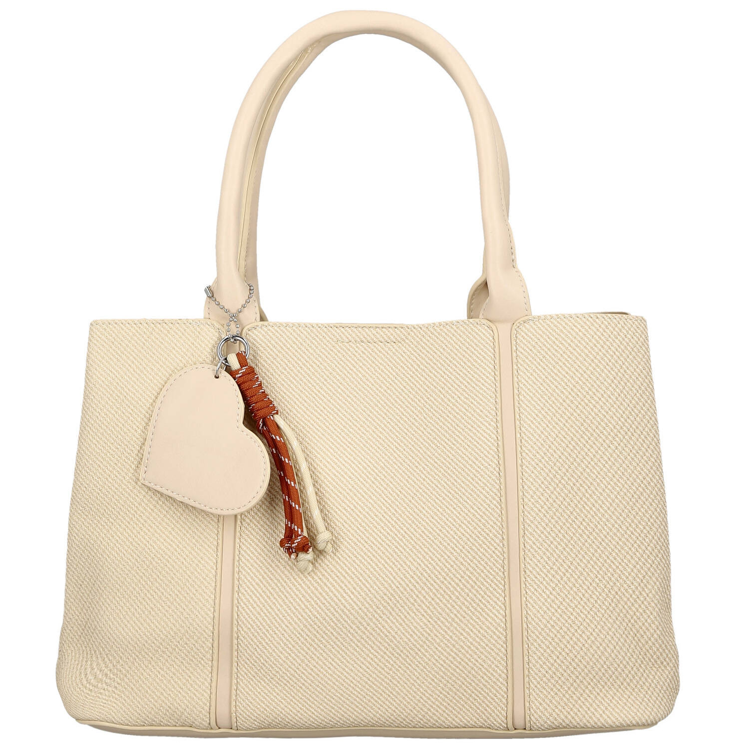 Dámská kabelka do ruky krémová - Firenze Emilie