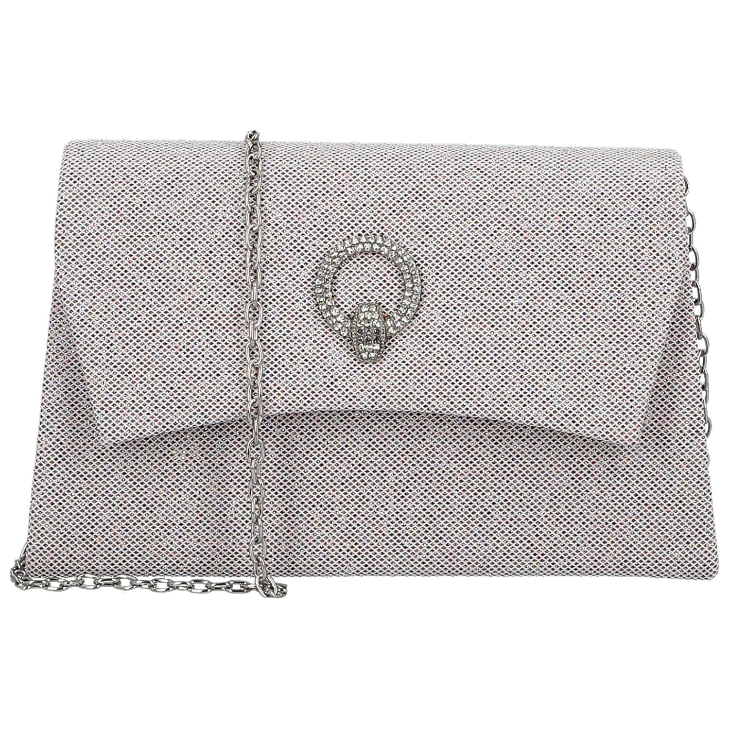 Dámské psaníčko tmavě stříbrné - Michelle Moon Kaylyn