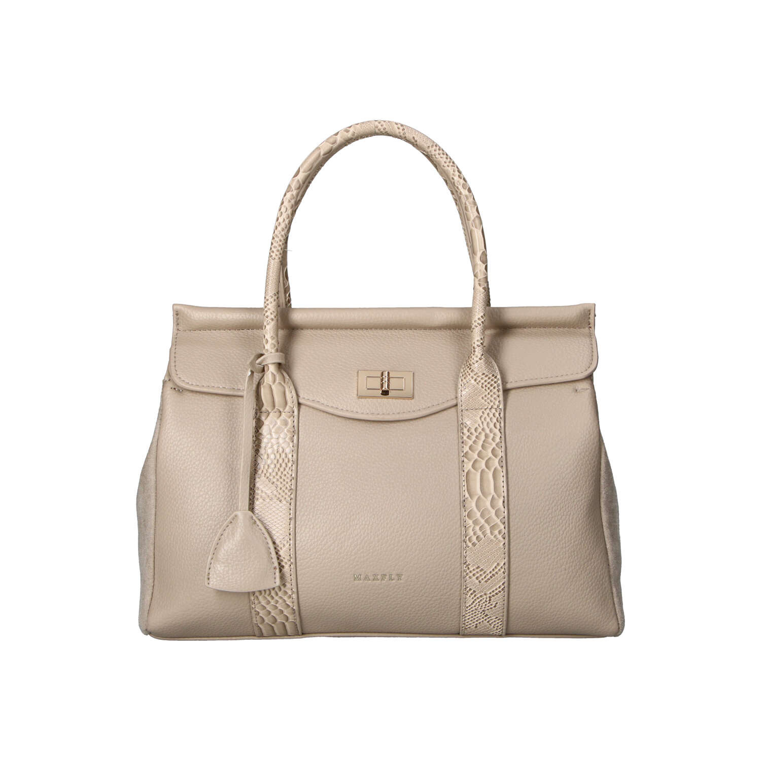 Dámská kabelka tmavě béžová - MaxFly Bella