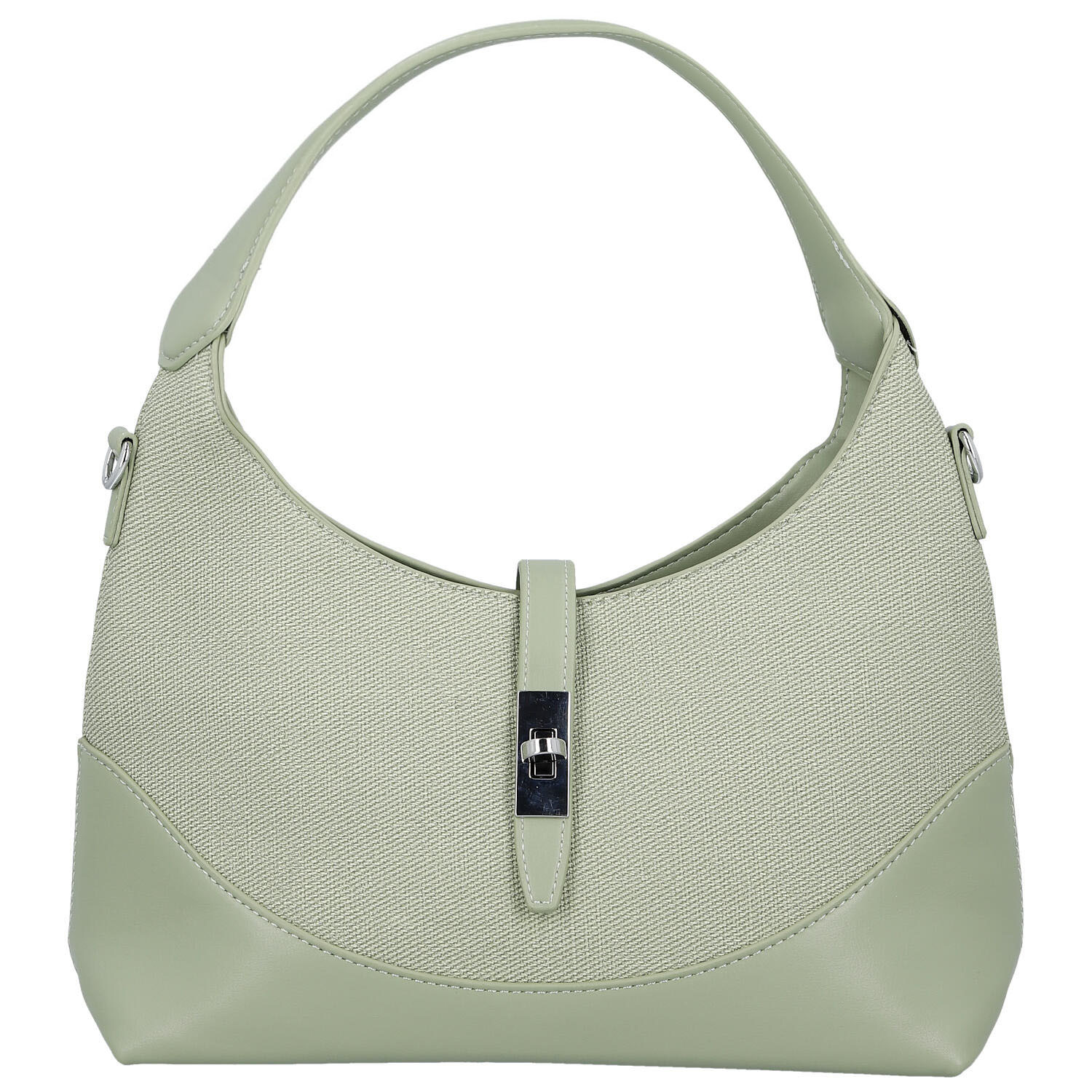 Dámská kabelka do ruky světle zelená - Paolo bags Grisel