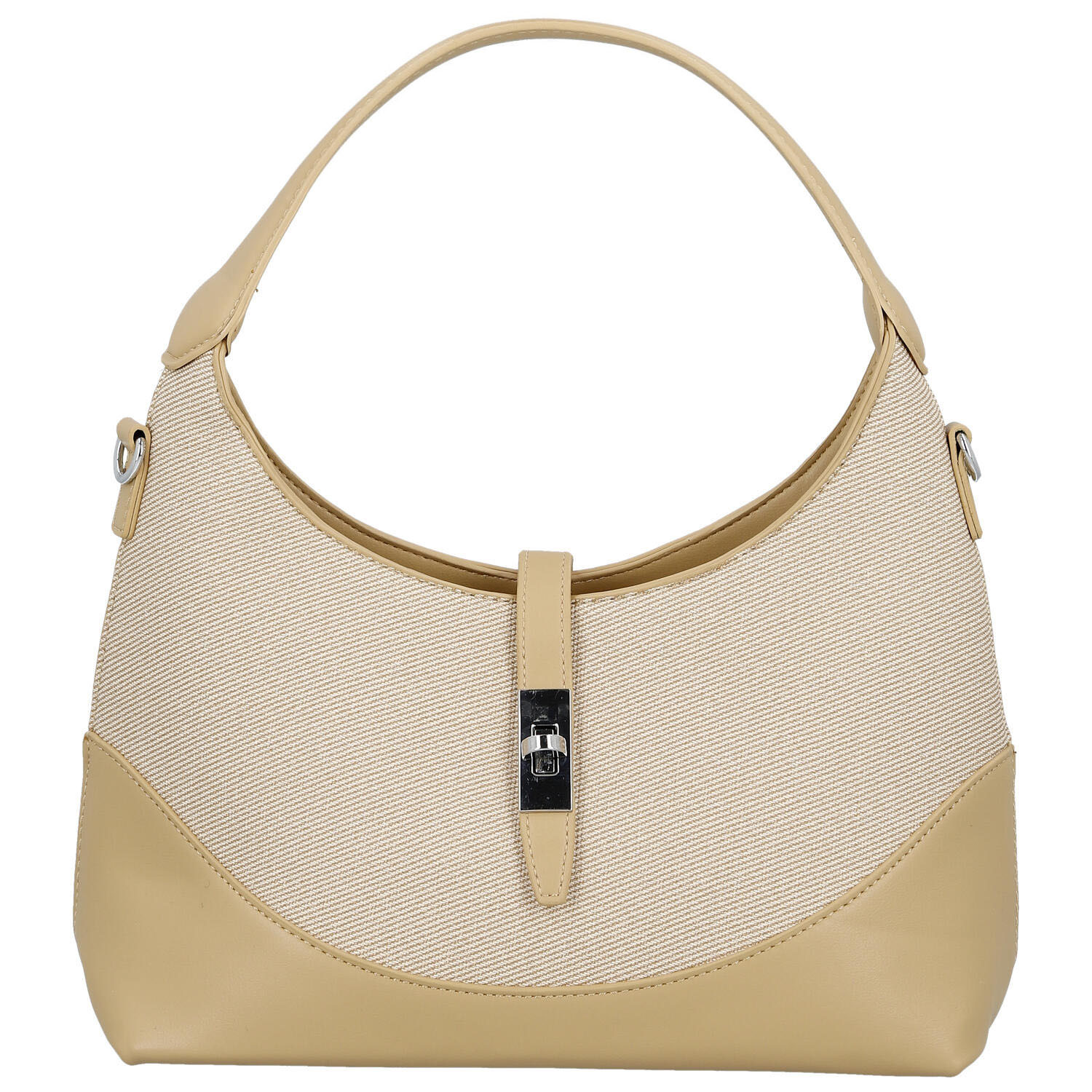 Dámská kabelka do ruky béžová - Paolo bags Grisel