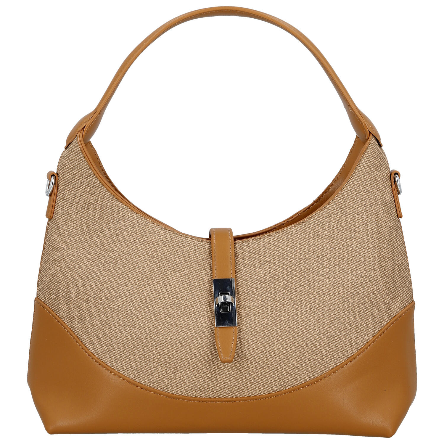 Dámská kabelka do ruky hnědá - Paolo bags Grisel