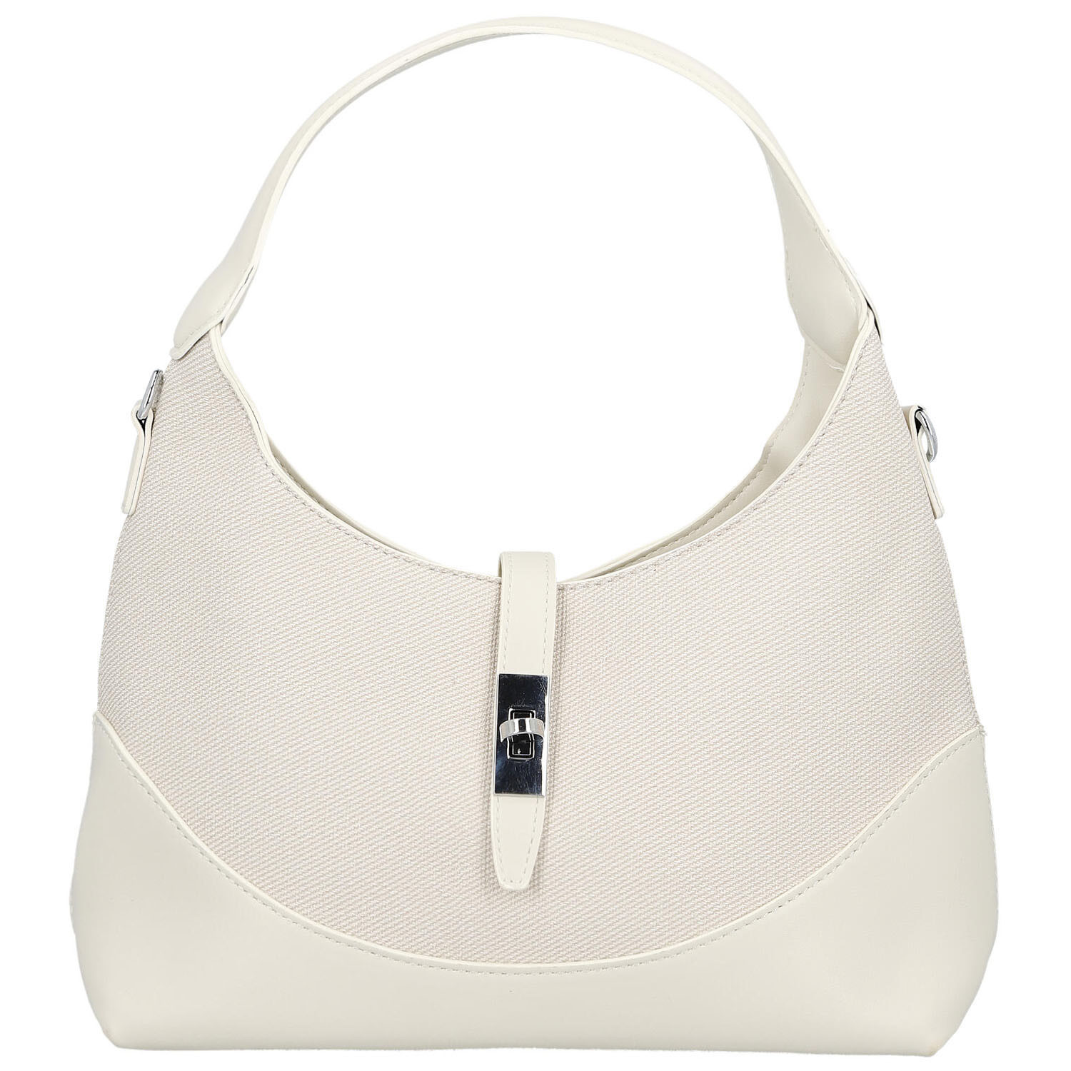 Dámská kabelka do ruky krémová - Paolo bags Grisel