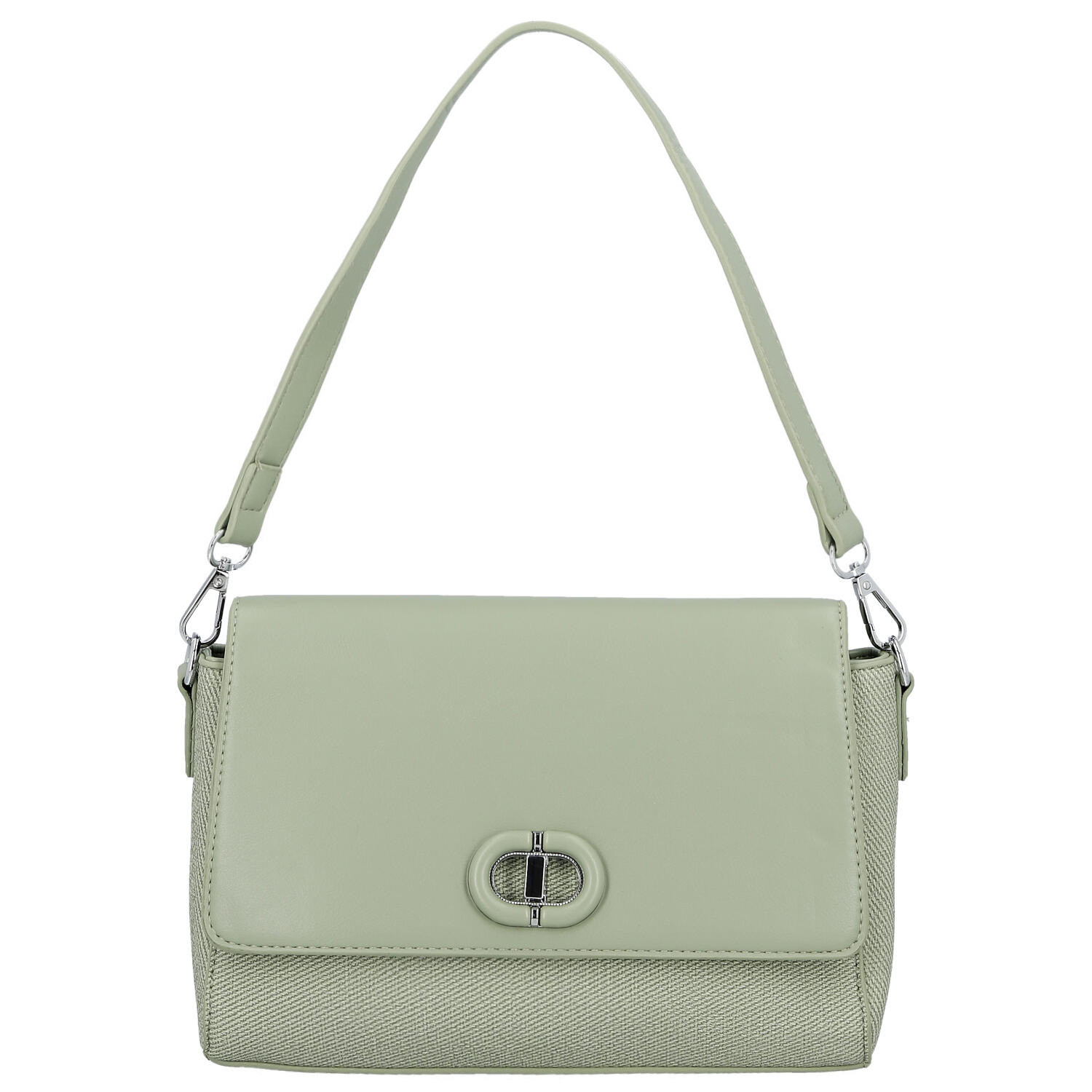 Dámská kabelka na rameno zelená - Paolo bags Faraia