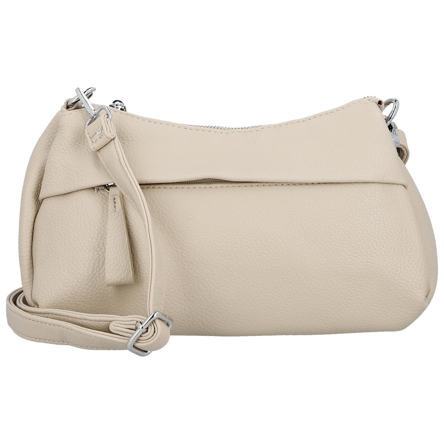 Dámská crossbody kabelka béžová - Paolo bags Erline