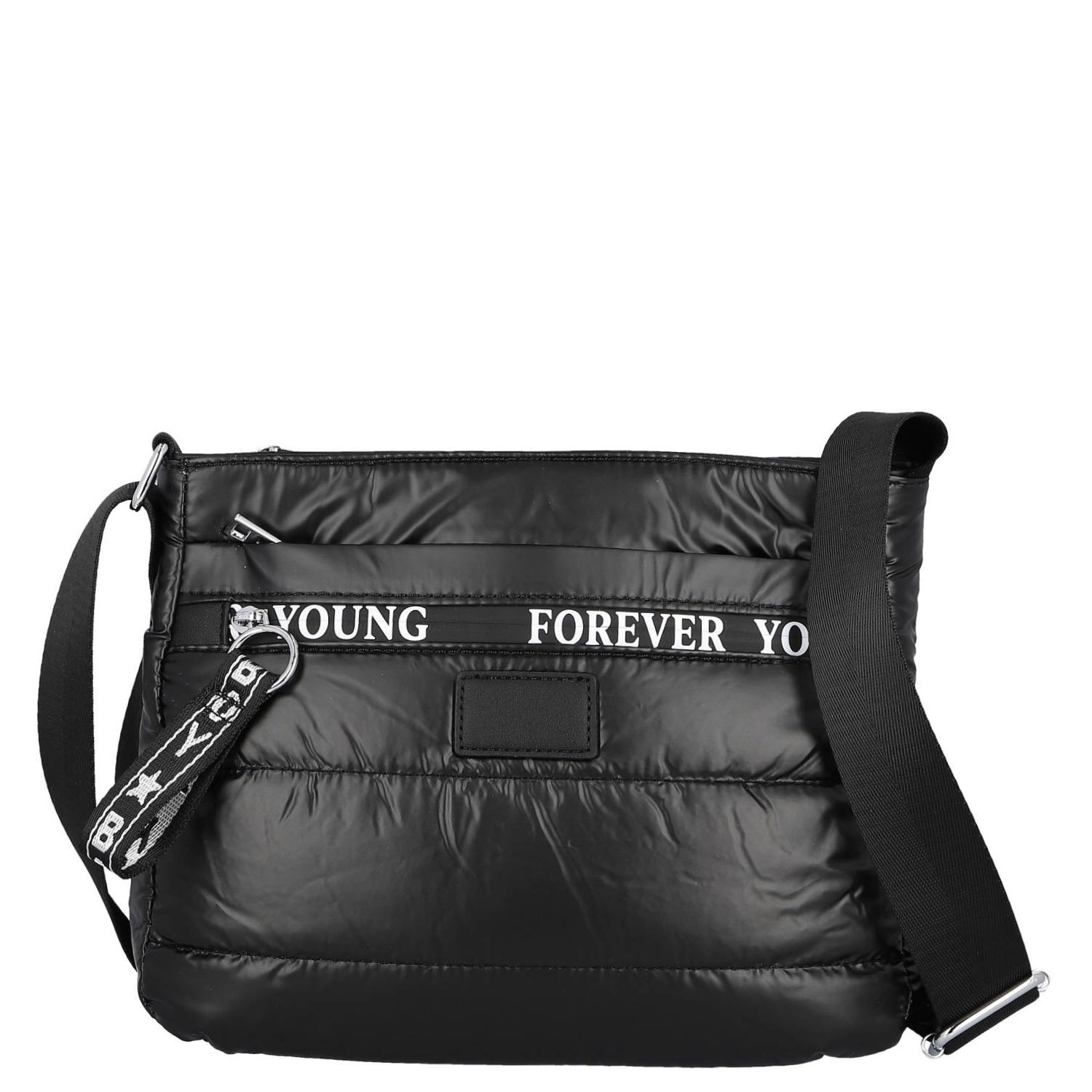 Dámská crossbody kabelka černá - Firenze Kornelie