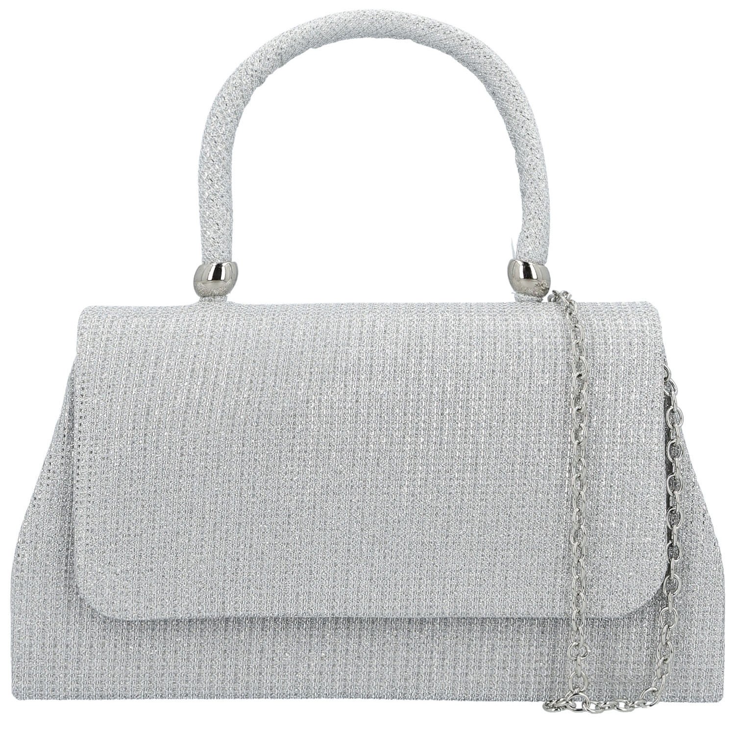 Dámské psaníčko stříbrné - Michelle Moon Sindy