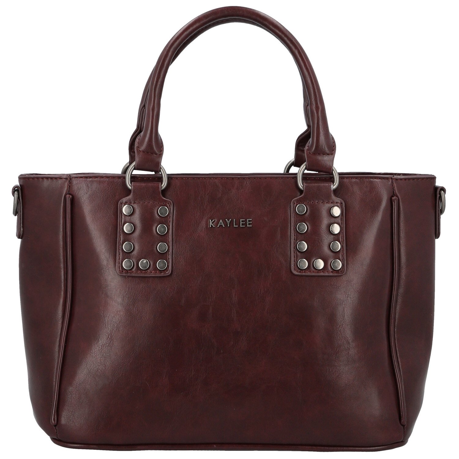 Dámská kabelka do ruky tmavě vínová - Firenze Matia