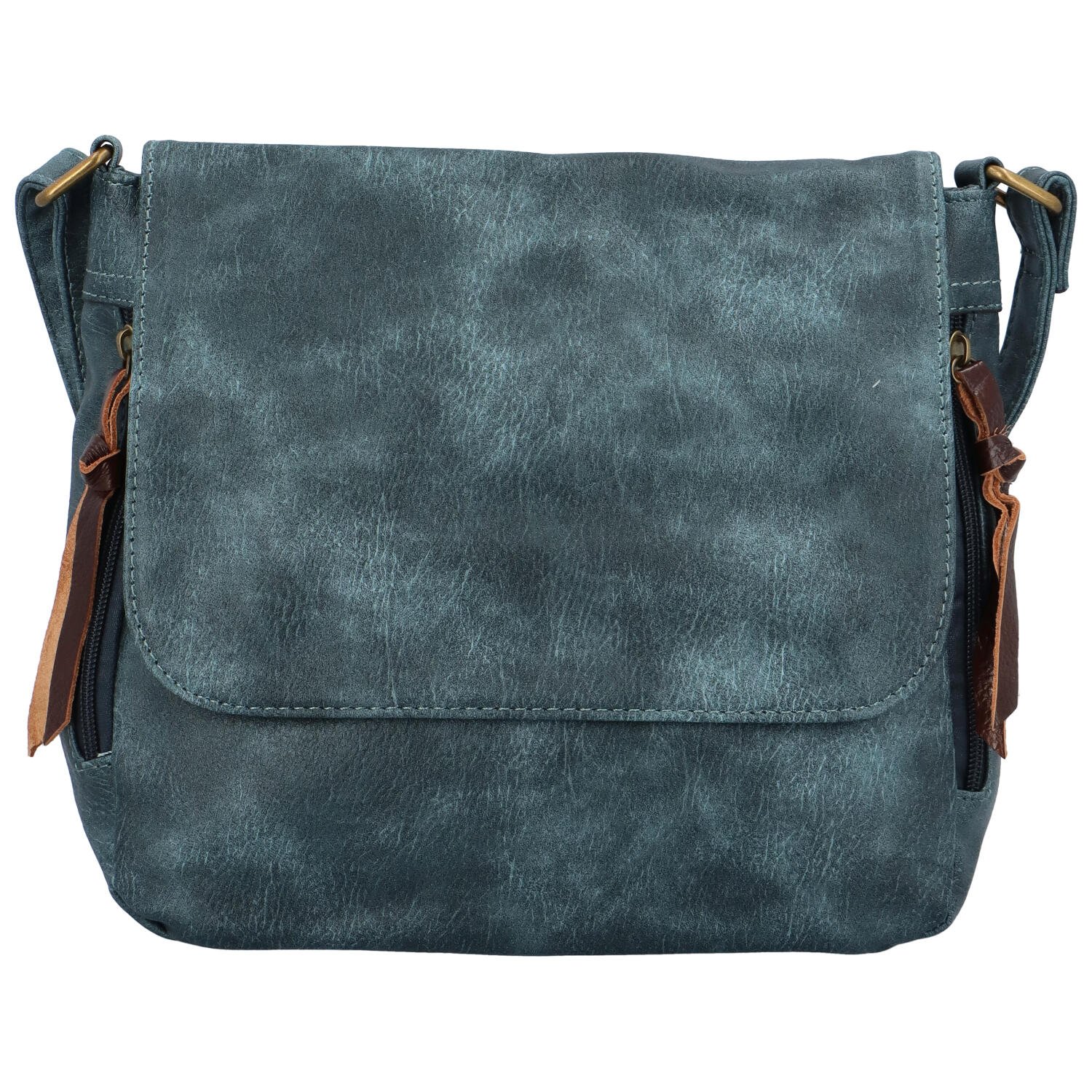 Dámská crossbody kabelka modrá - Paolo bags Valika
