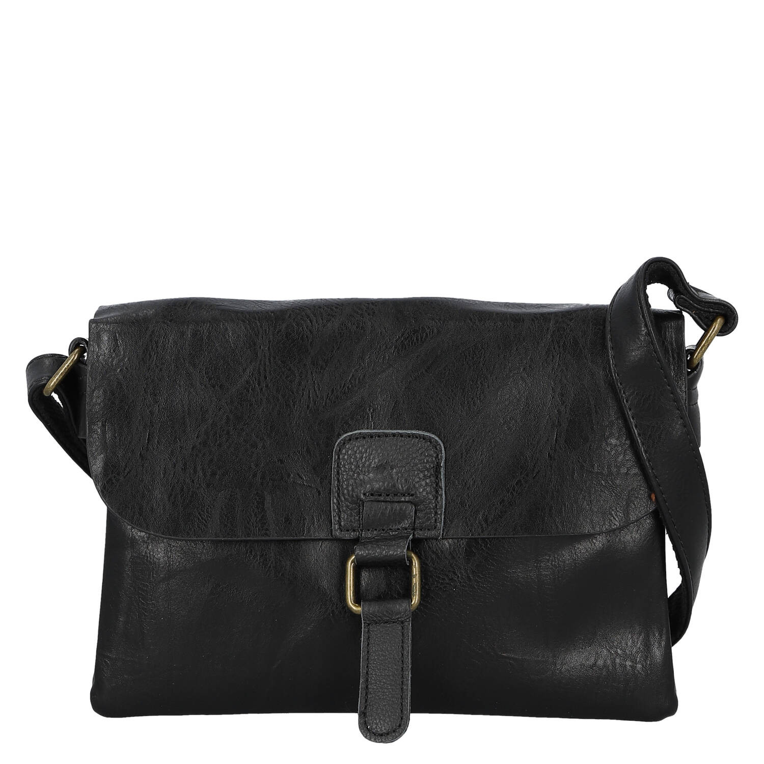 Dámská crossbody kabelka černá - Paolo bags Vaiana