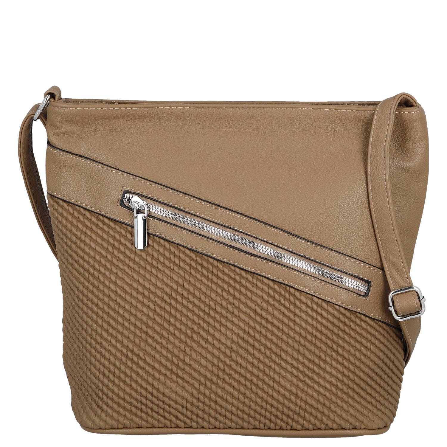 Dámská crossbody kabelka hnědá - Firenze Santela
