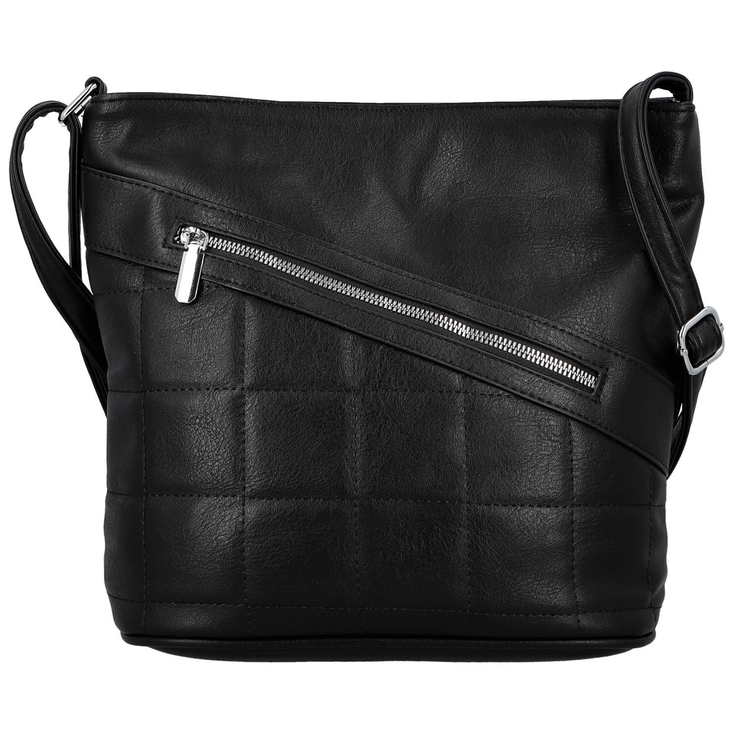 Dámská crossbody kabelka černá - Firenze Samíria