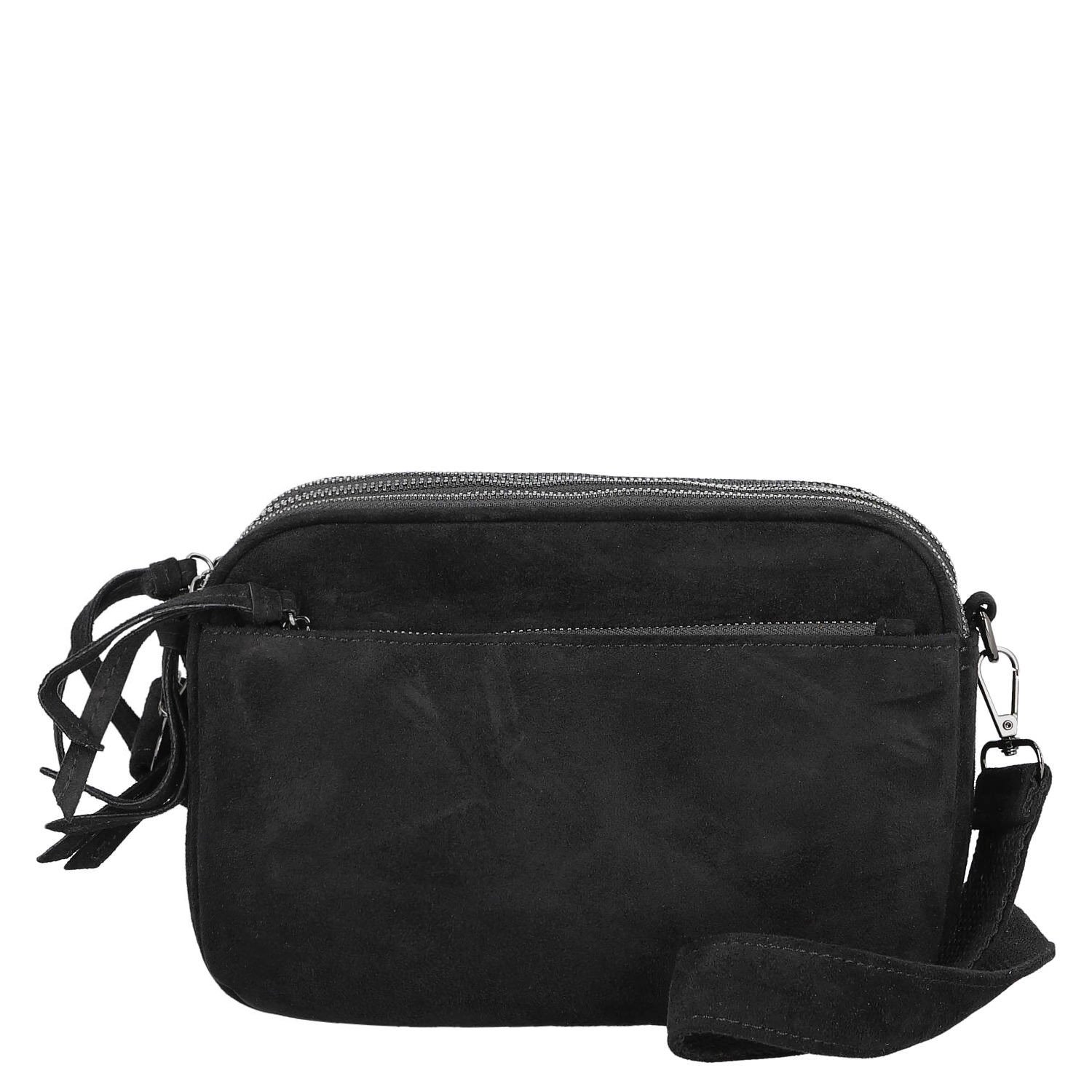 Dámská crossbody kabelka černá - Paolo bags Dalila