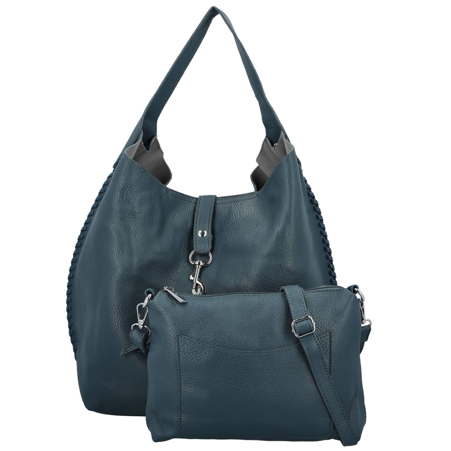 Dámský set kabelek modrý - Paolo bags Lona