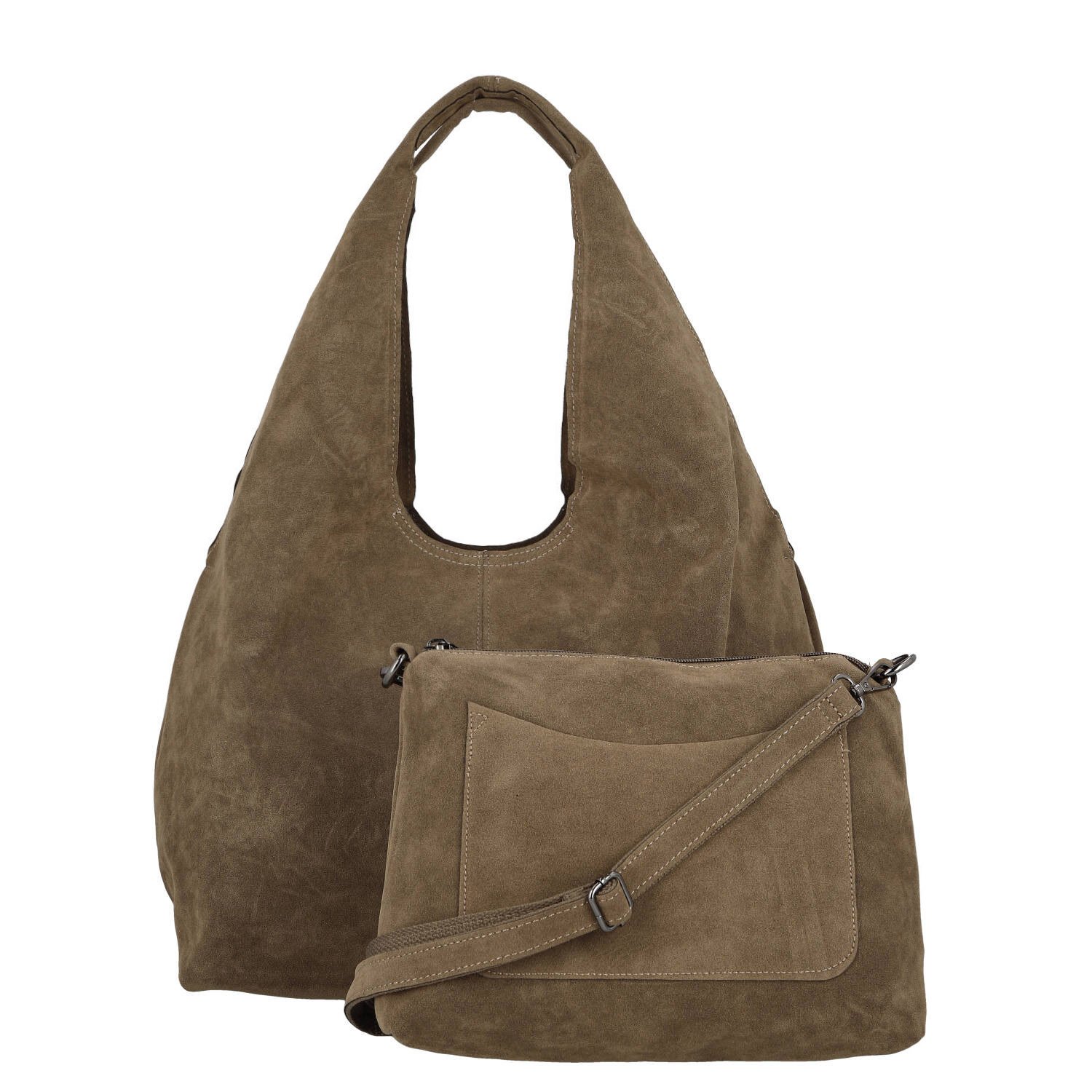 Dámský set kabelek béžový - Paolo bags Pina