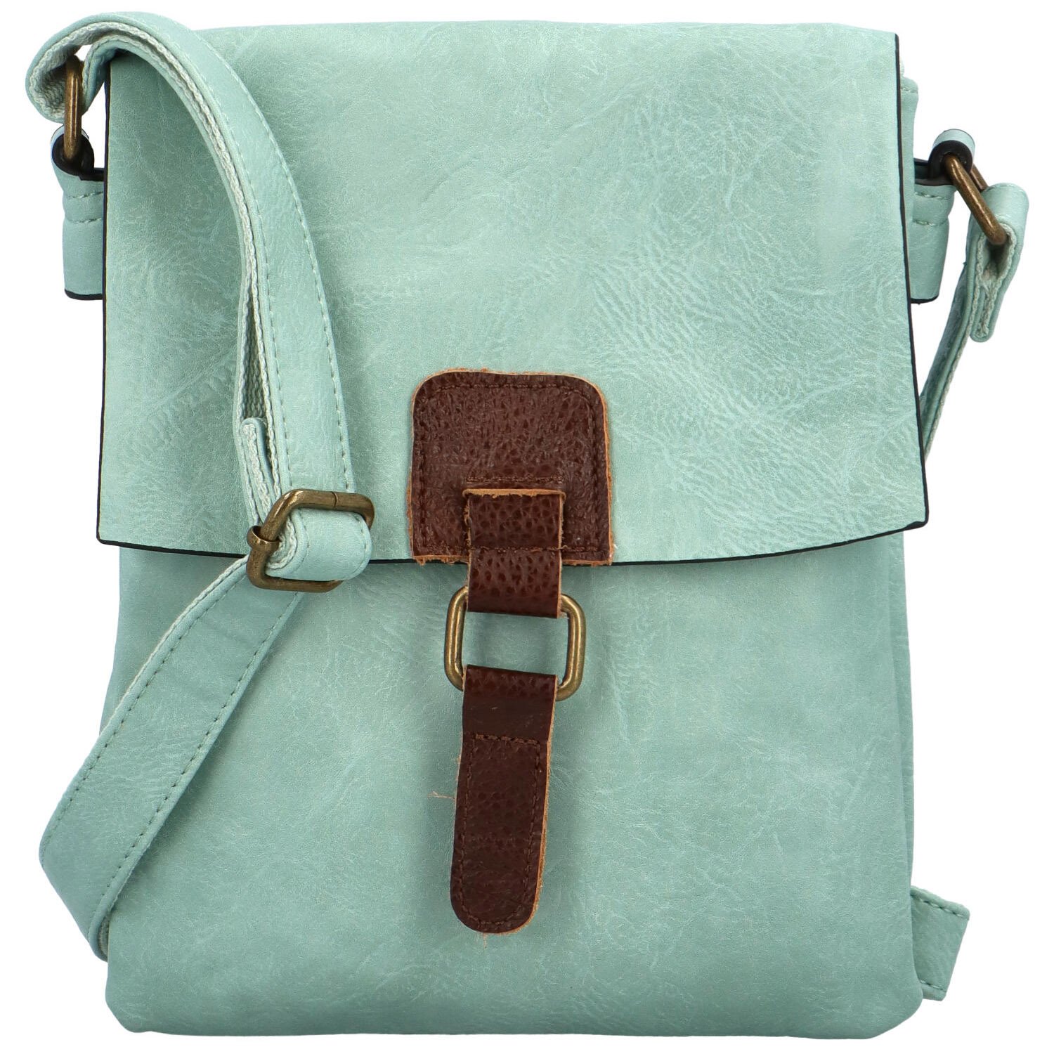 Dámská crossbody kabelka zelená - Paolo bags Oresta 