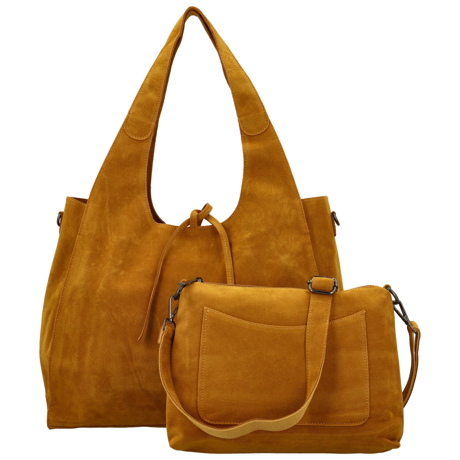 Dámský set kabelek žlutý - Paolo bags Sherika 