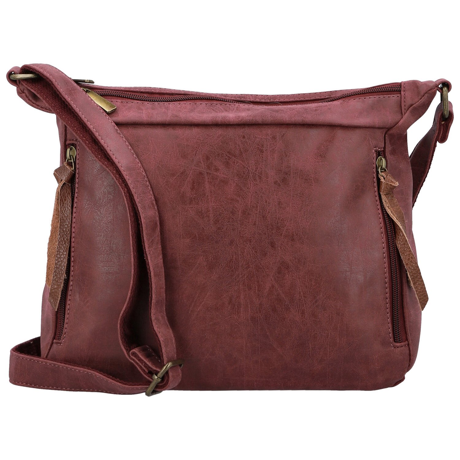 Dámská crossbody kabelka vínová - Firenze Egona