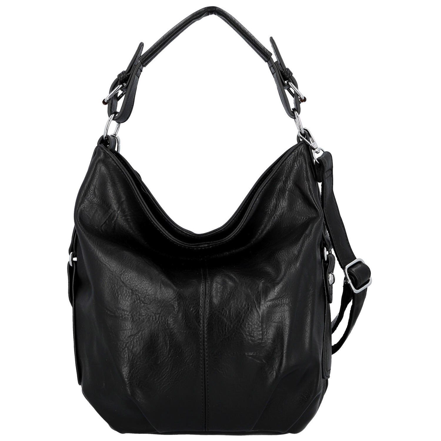 Dámská kabelka na rameno černá - Paolo bags Orena