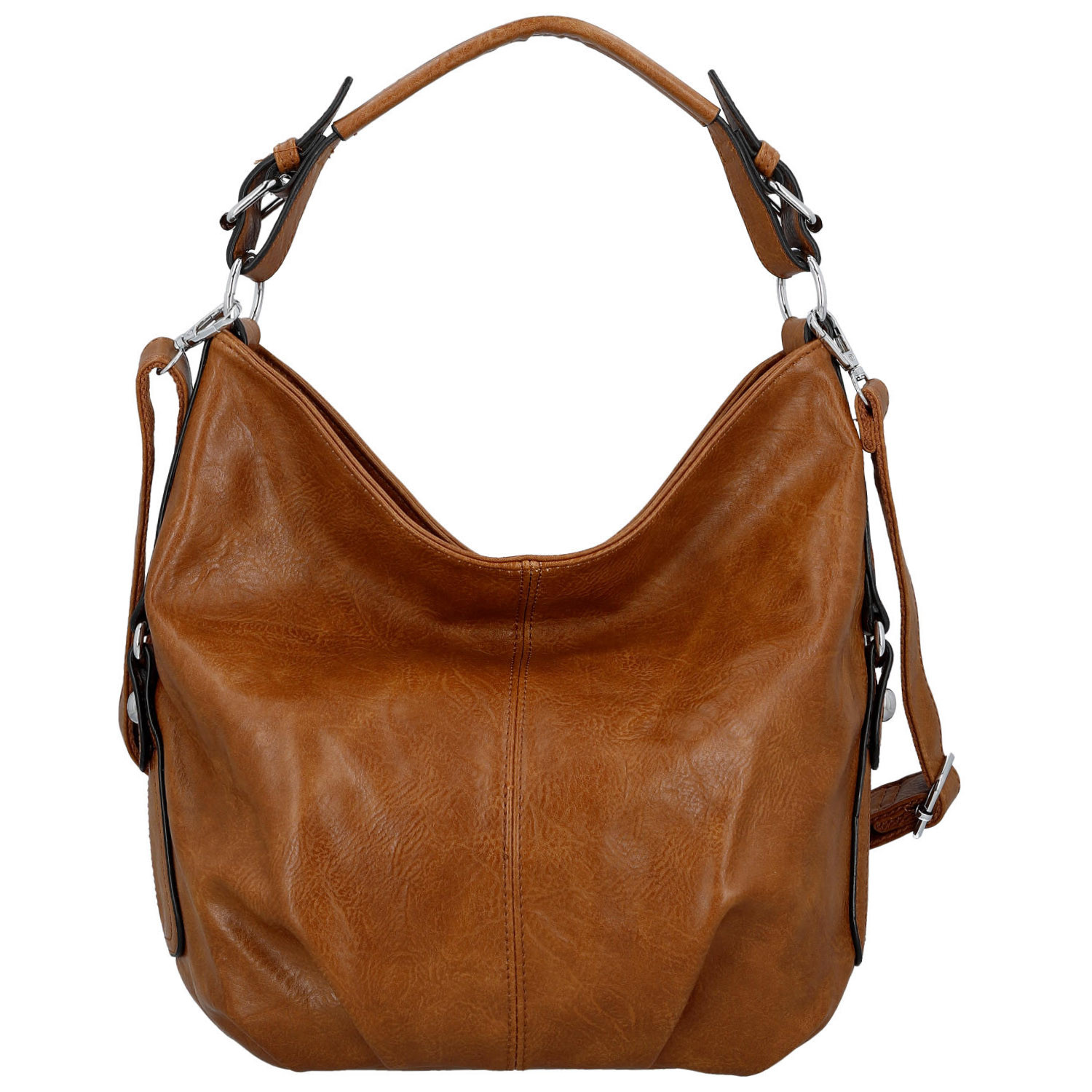 Dámská kabelka na rameno hnědá - Paolo bags Orena