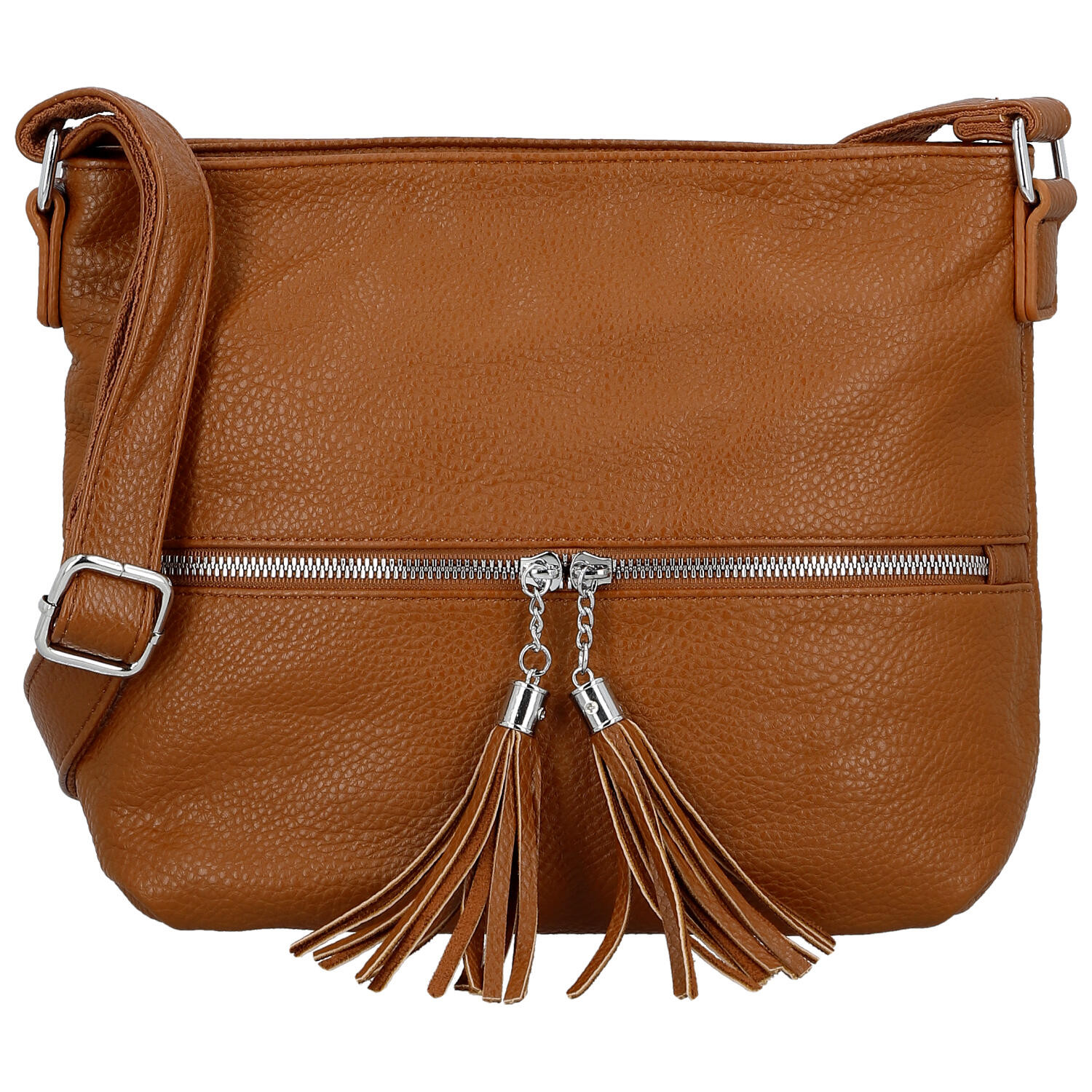 Dámská crossbody kabelka hnědá - Paolo bags Gilia