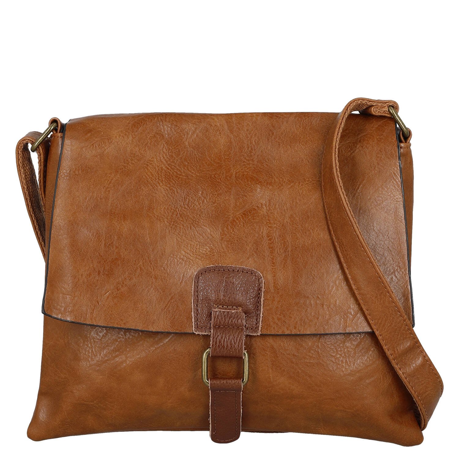 Dámská crossbody kabelka hnědá - Paolo bags Valerija