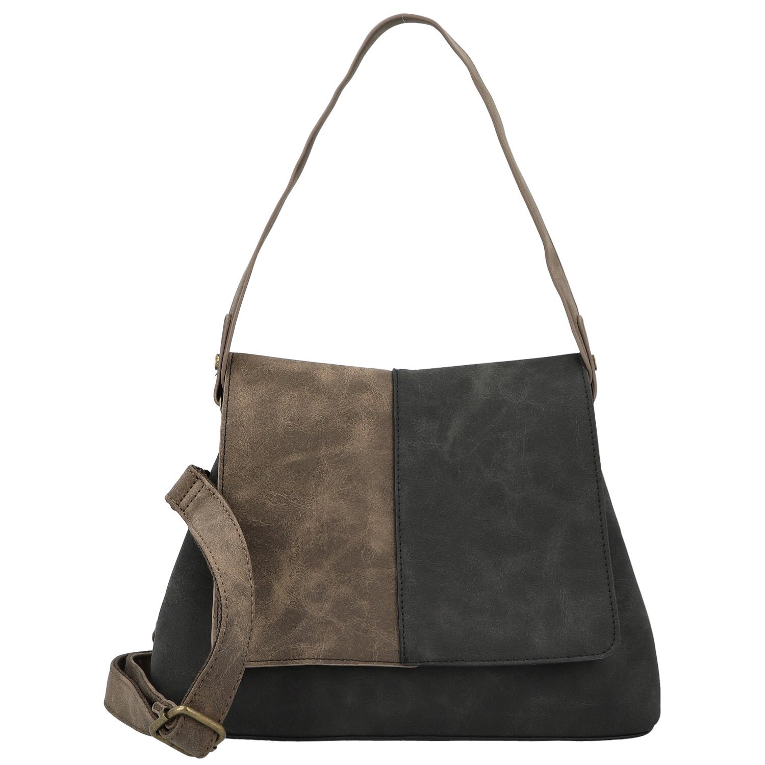 Dámská kabelka přes rameno černá - Paolo bags Naiara