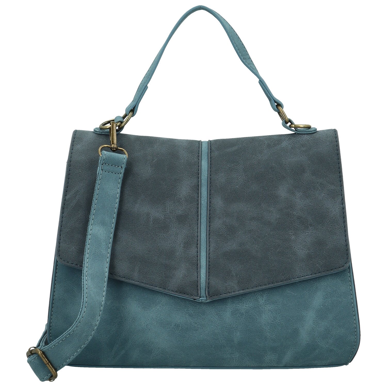 Dámská kabelka do ruky modrá - Paolo bags Simwa