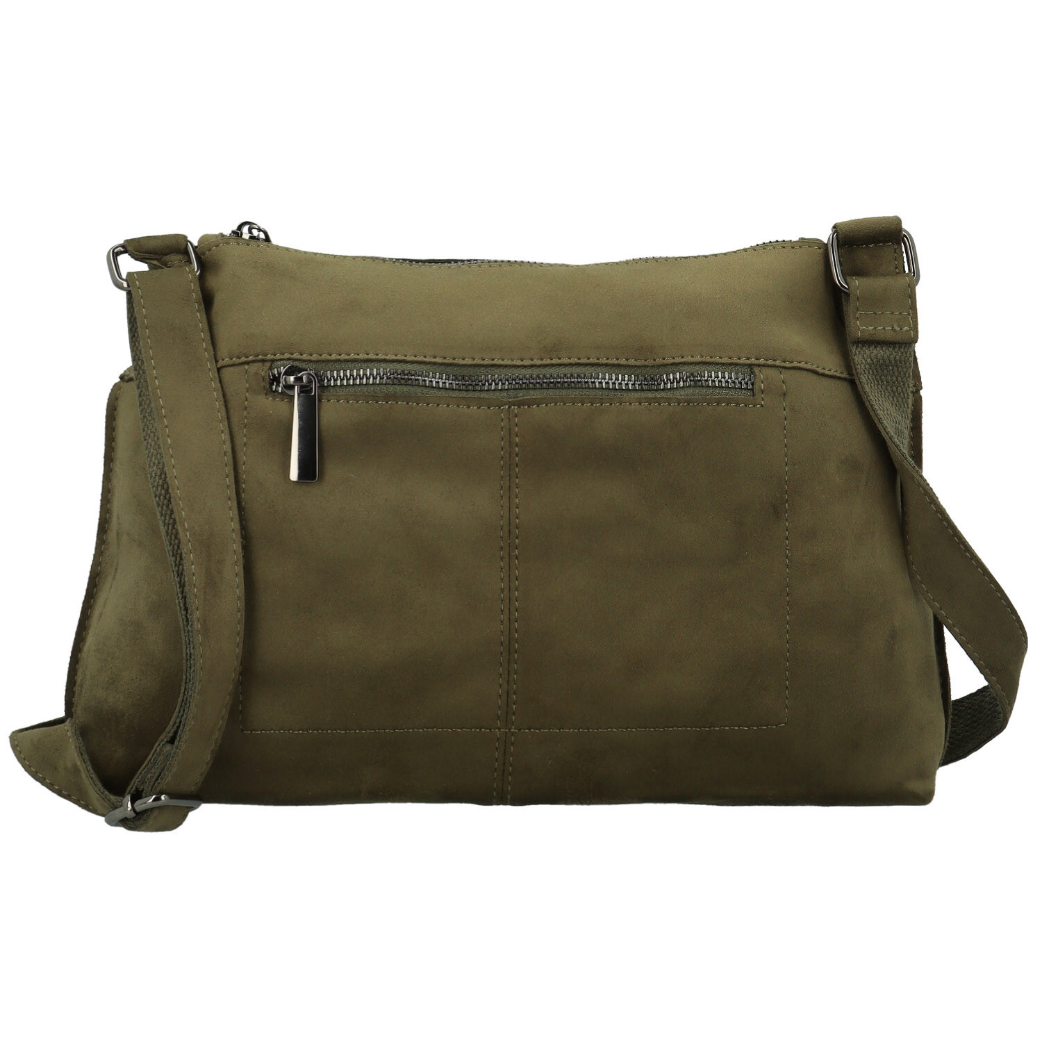 Dámská crossbody kabelka tmavě zelená - Paolo bags Talitha