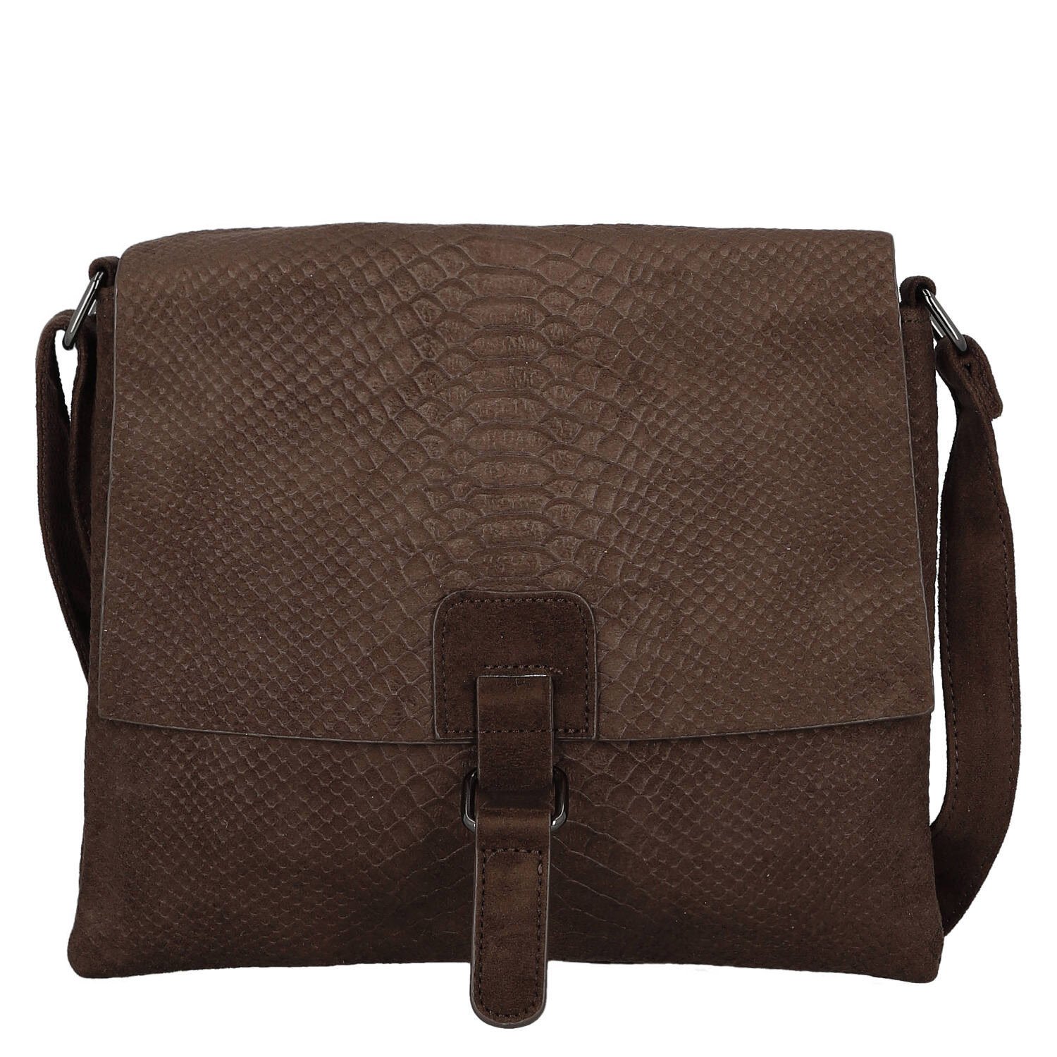 Dámská crossbody kabelka coffee - Paolo bags Tanasis