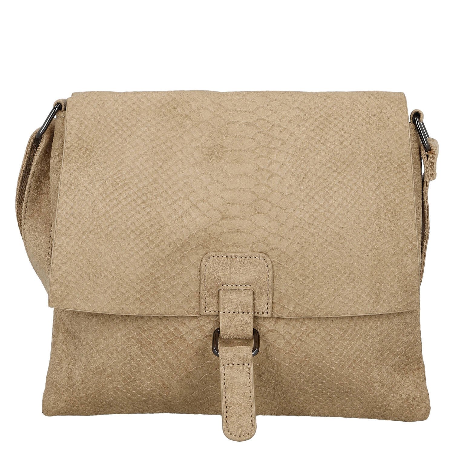 Dámská crossbody kabelka béžová - Paolo bags Tanasis